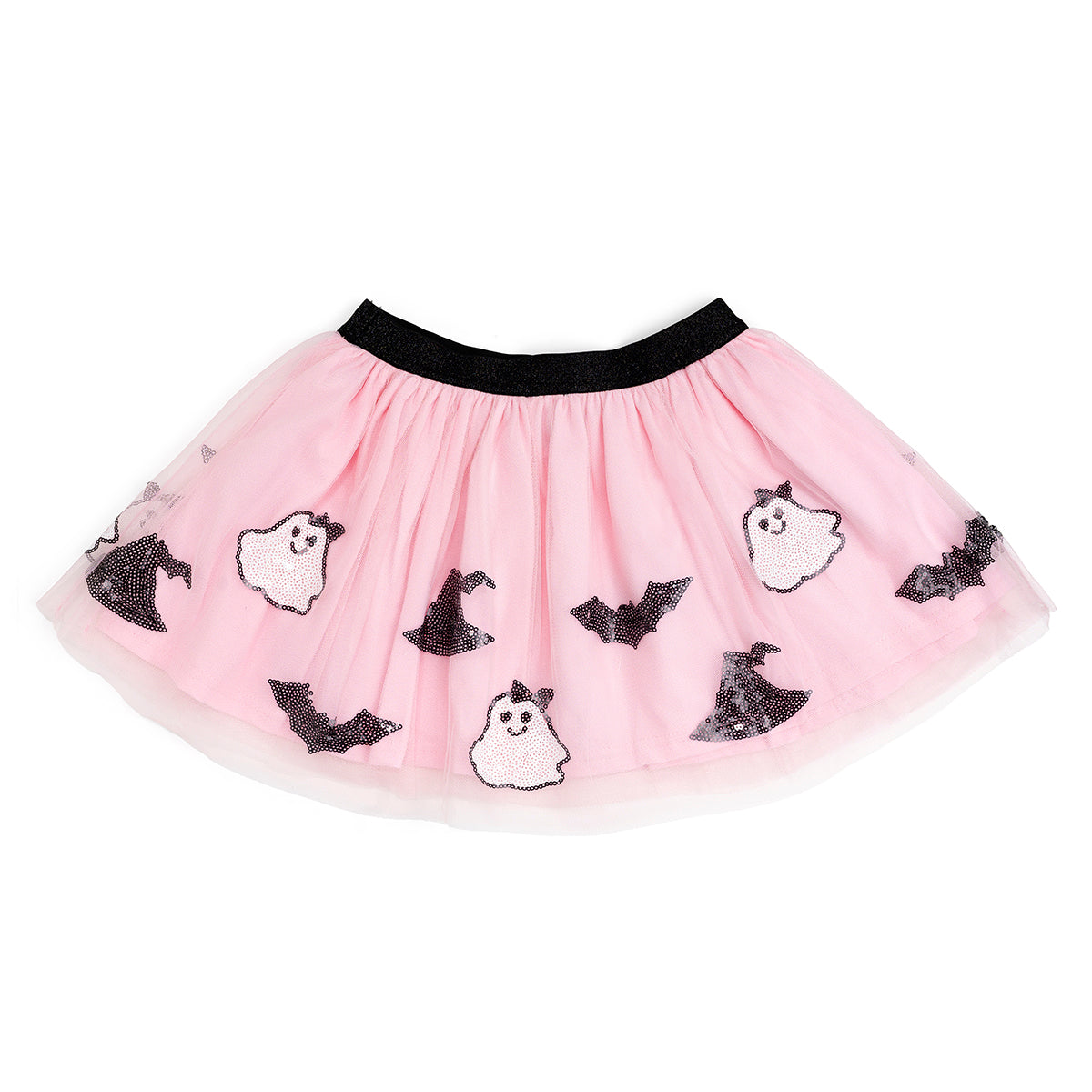 Spooky Babe Sequin Halloween Tutu Skirt