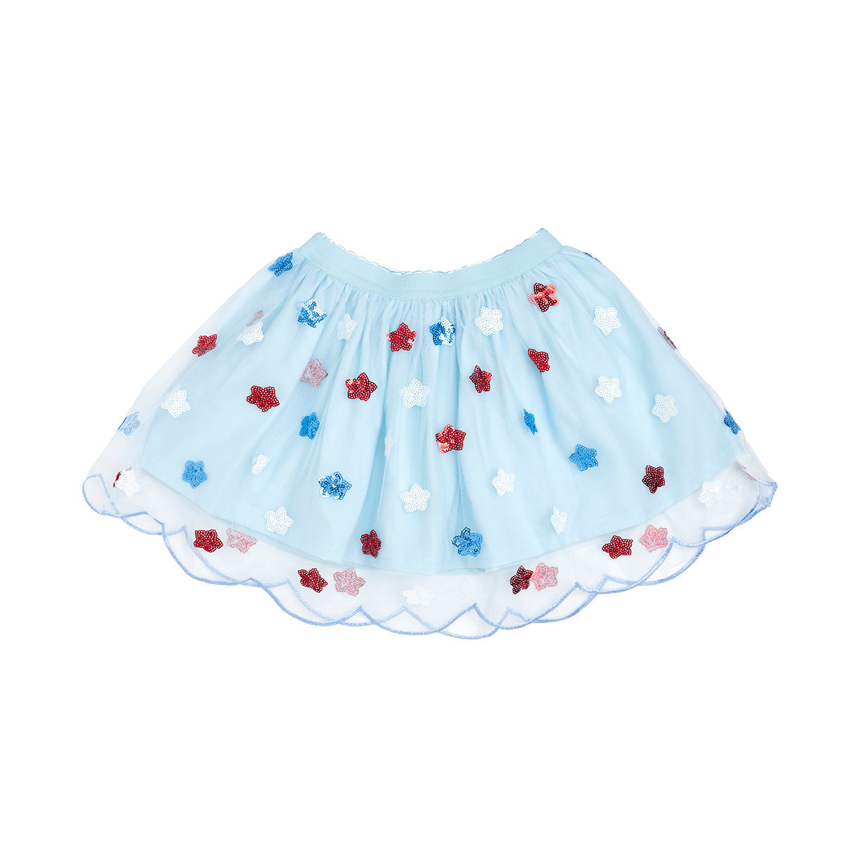 Usa Sequin Stars Tutu Skirt