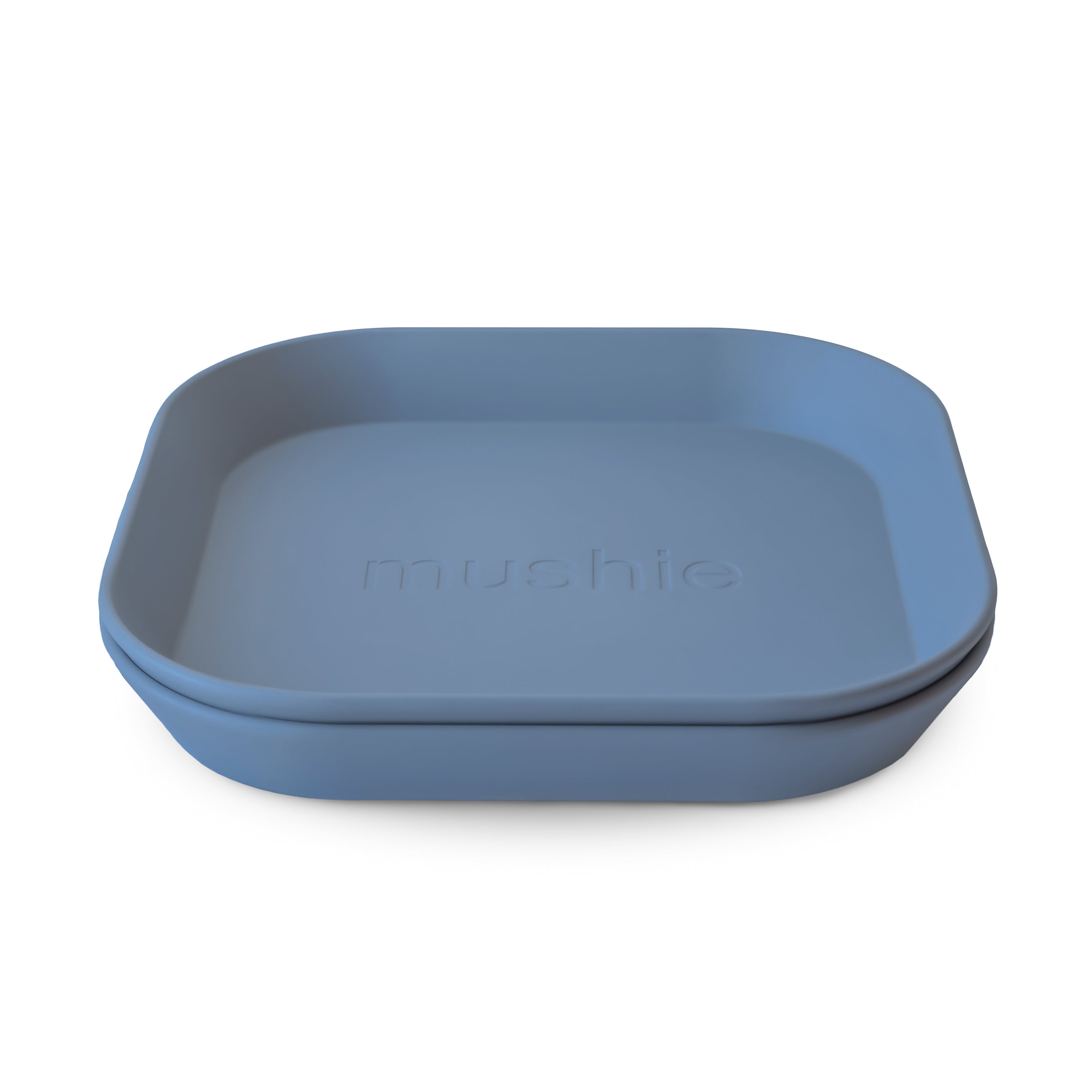 Square Dinnerware Plates, Set Of 2
