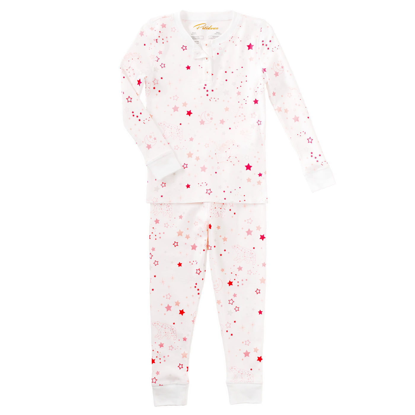 Petidoux Stars & Constellation Pink Pajamas