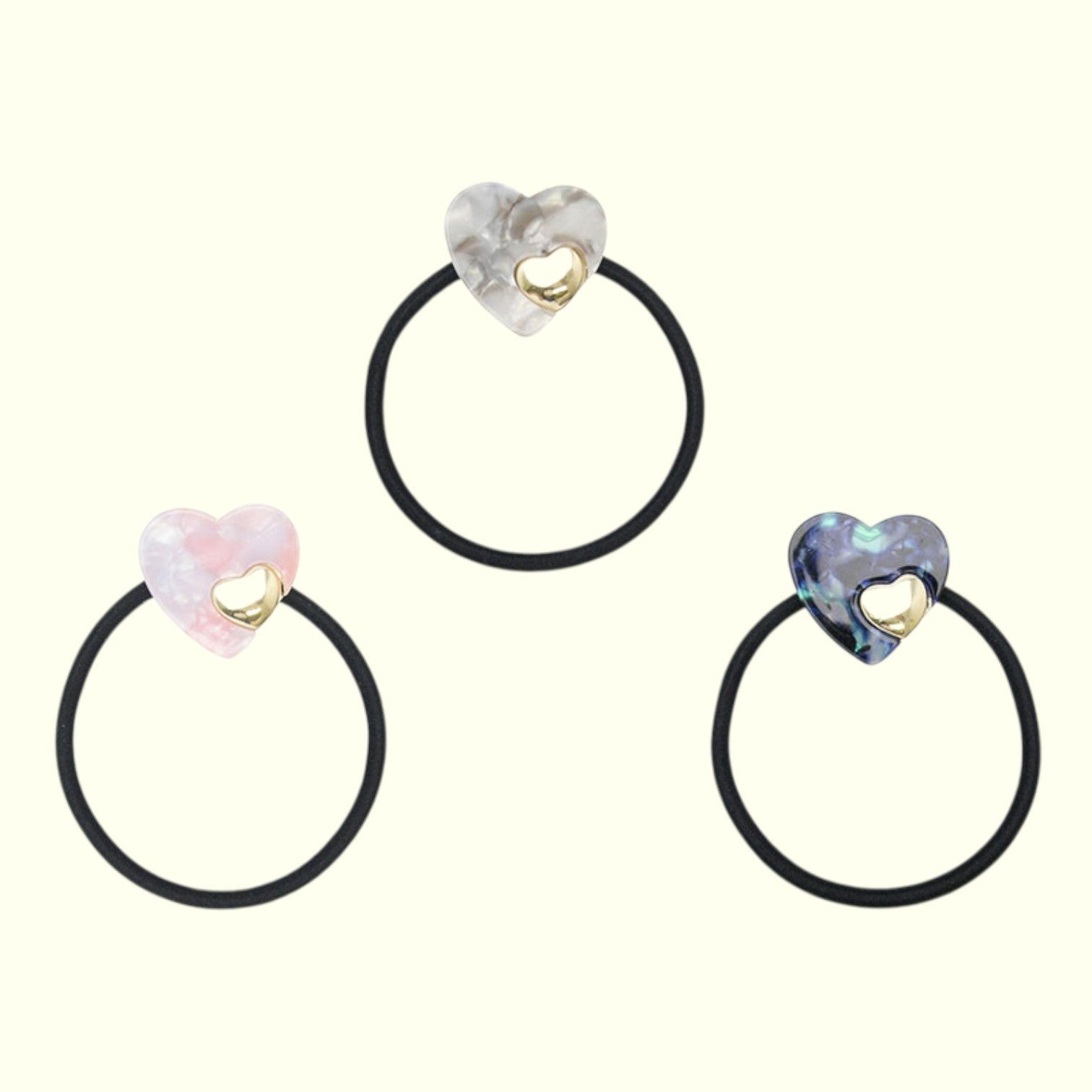 Twist My Heart Hair Tie