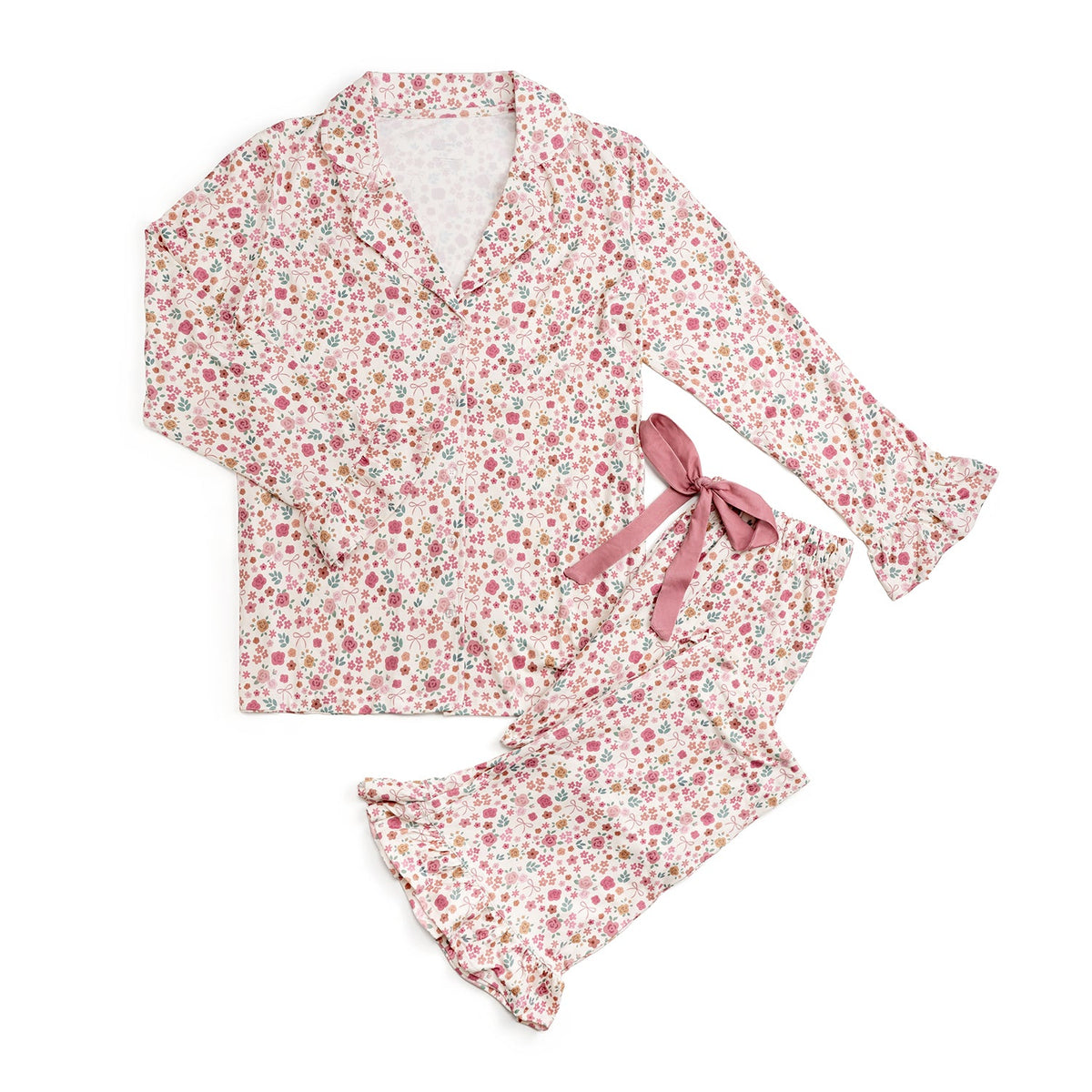 Berry Floral Women's Two-piece Set