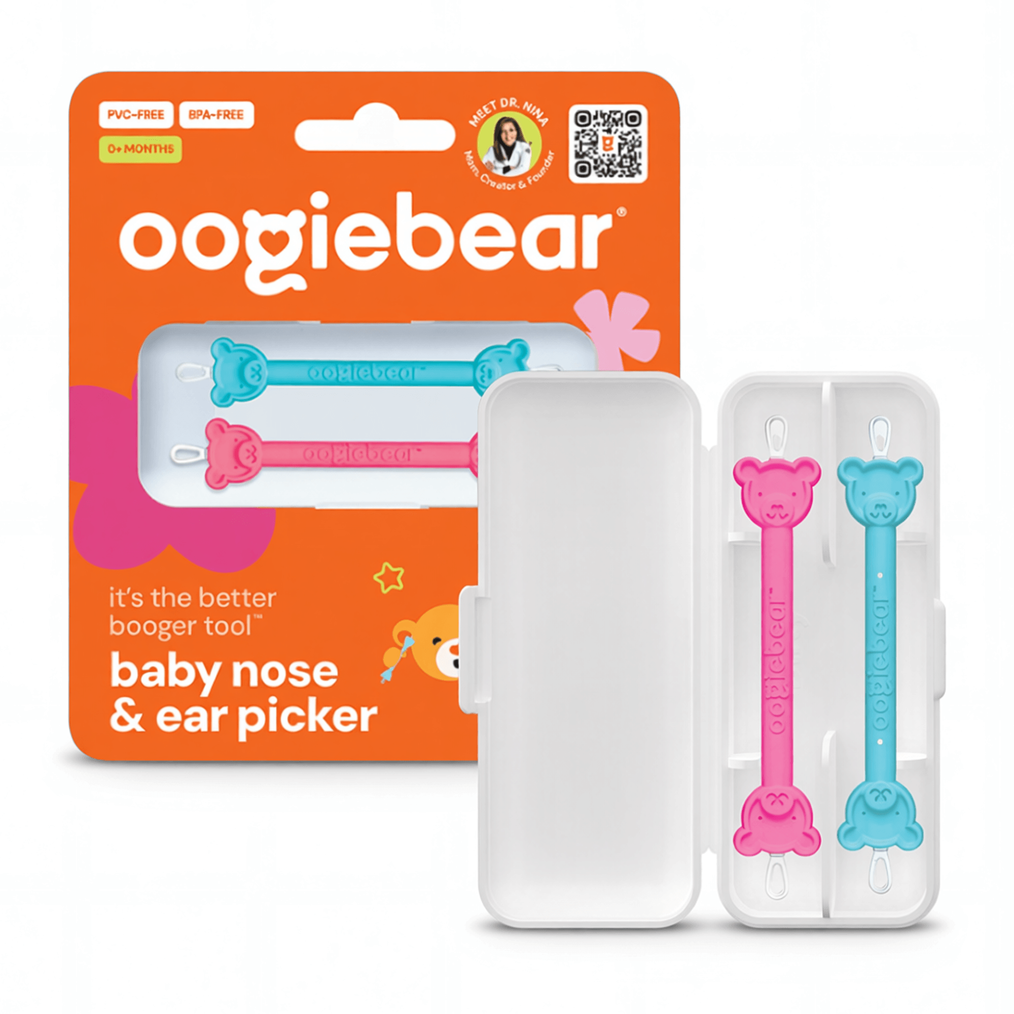 Oogiebear 2-pack Booger Picker