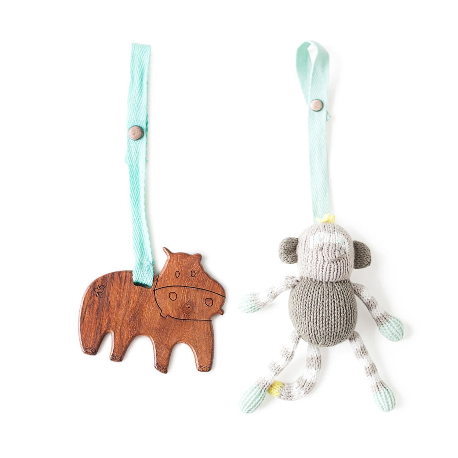 2 Pc. Stroller Toys | Henry & Theo