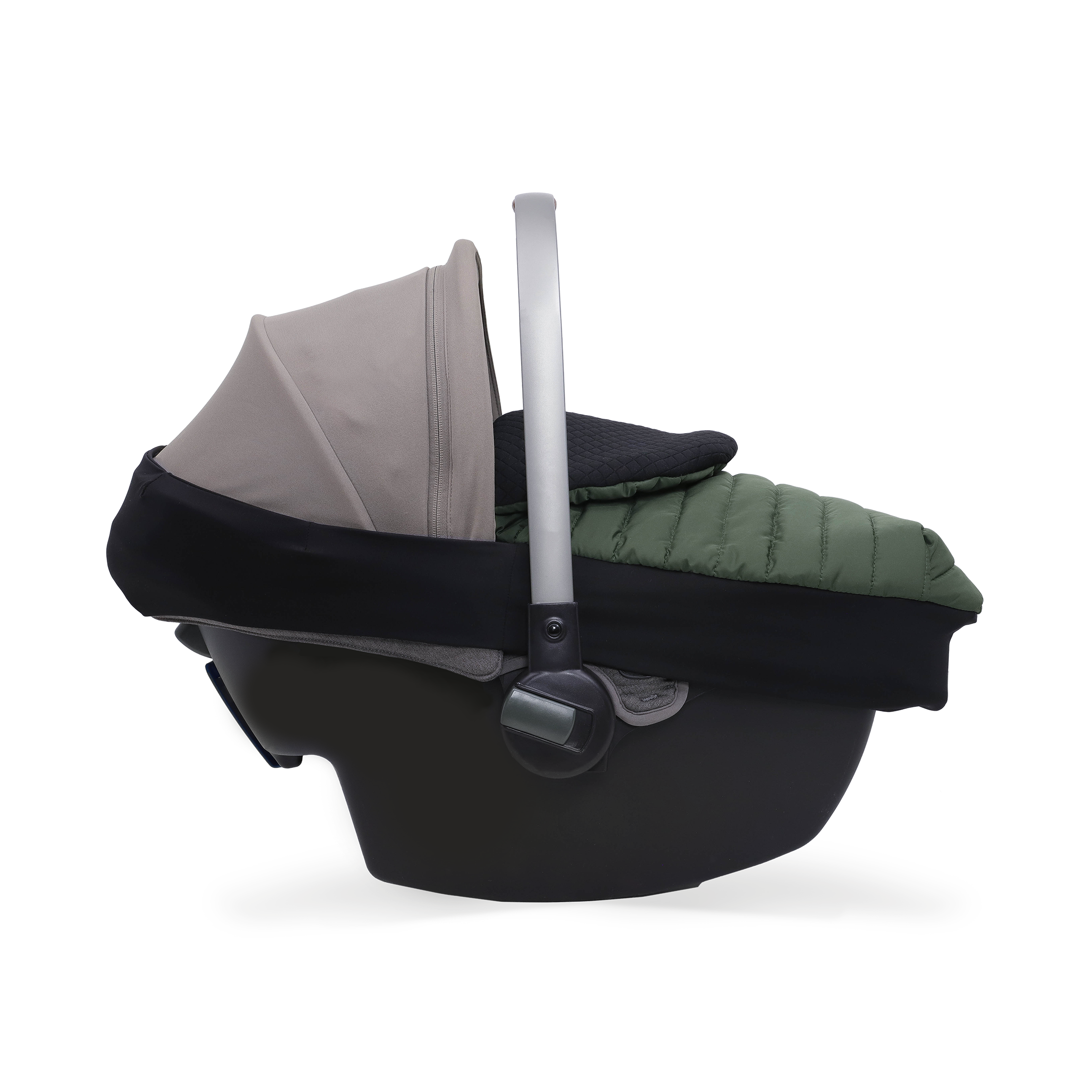 Winter Car Seat Cover - Dark Green