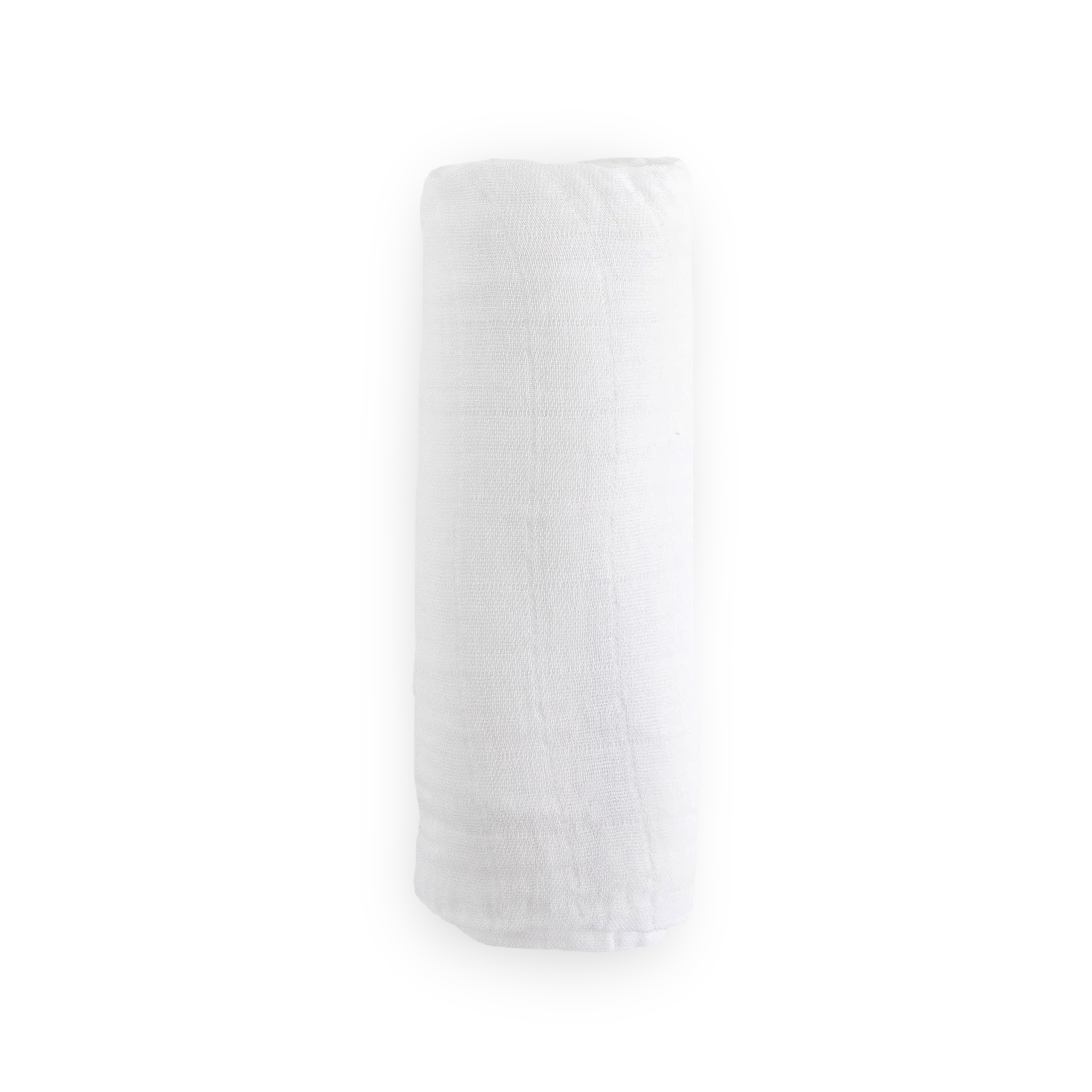 Cotton Muslin Swaddle Blanket - White