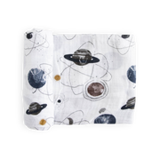 Cotton Muslin Swaddle Blanket - Planetary