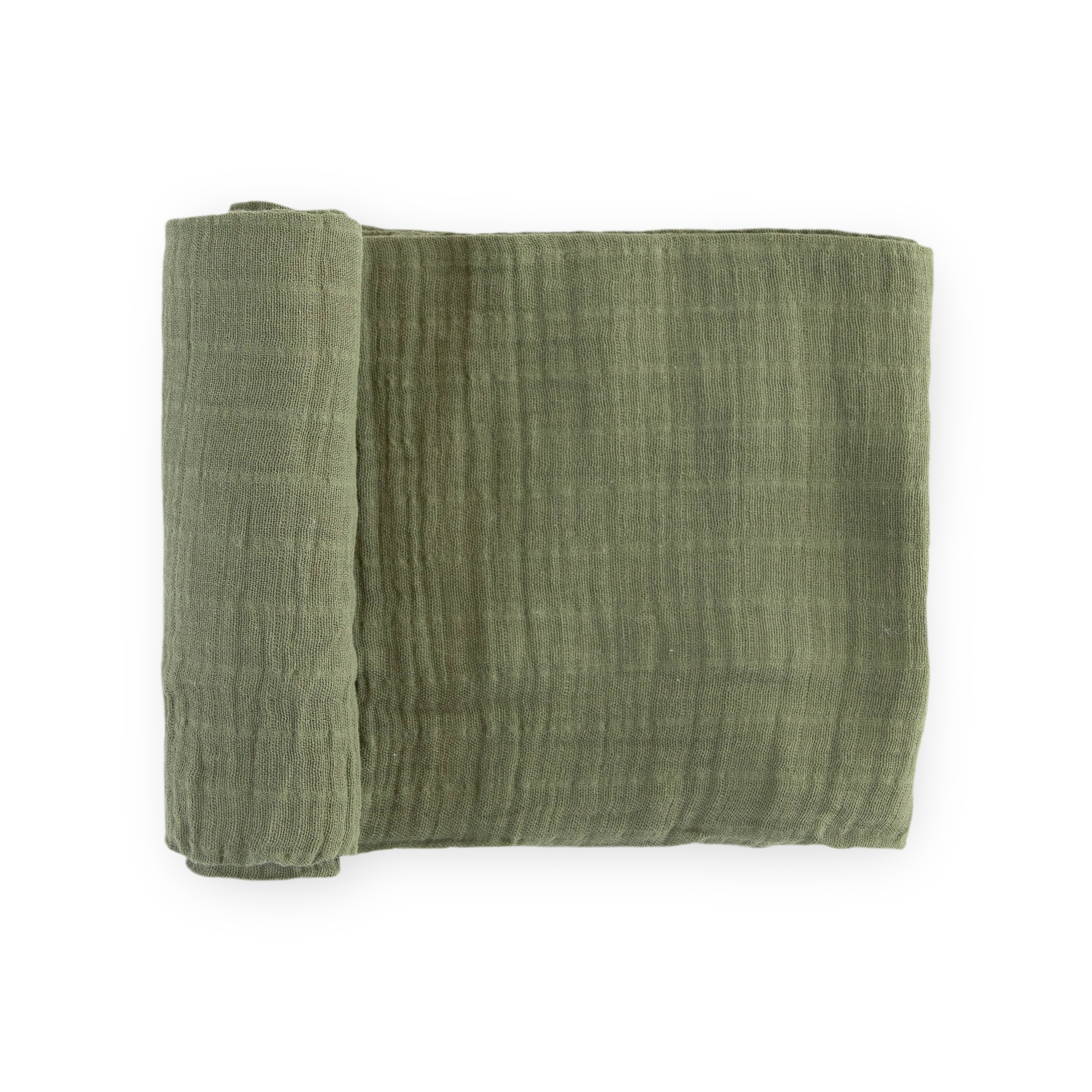 Cotton Muslin Swaddle Blanket - Fern