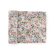 Cotton Muslin Swaddle Blanket - Pressed Petals