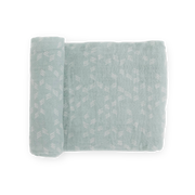 Cotton Muslin Swaddle Blanket - Misty Field