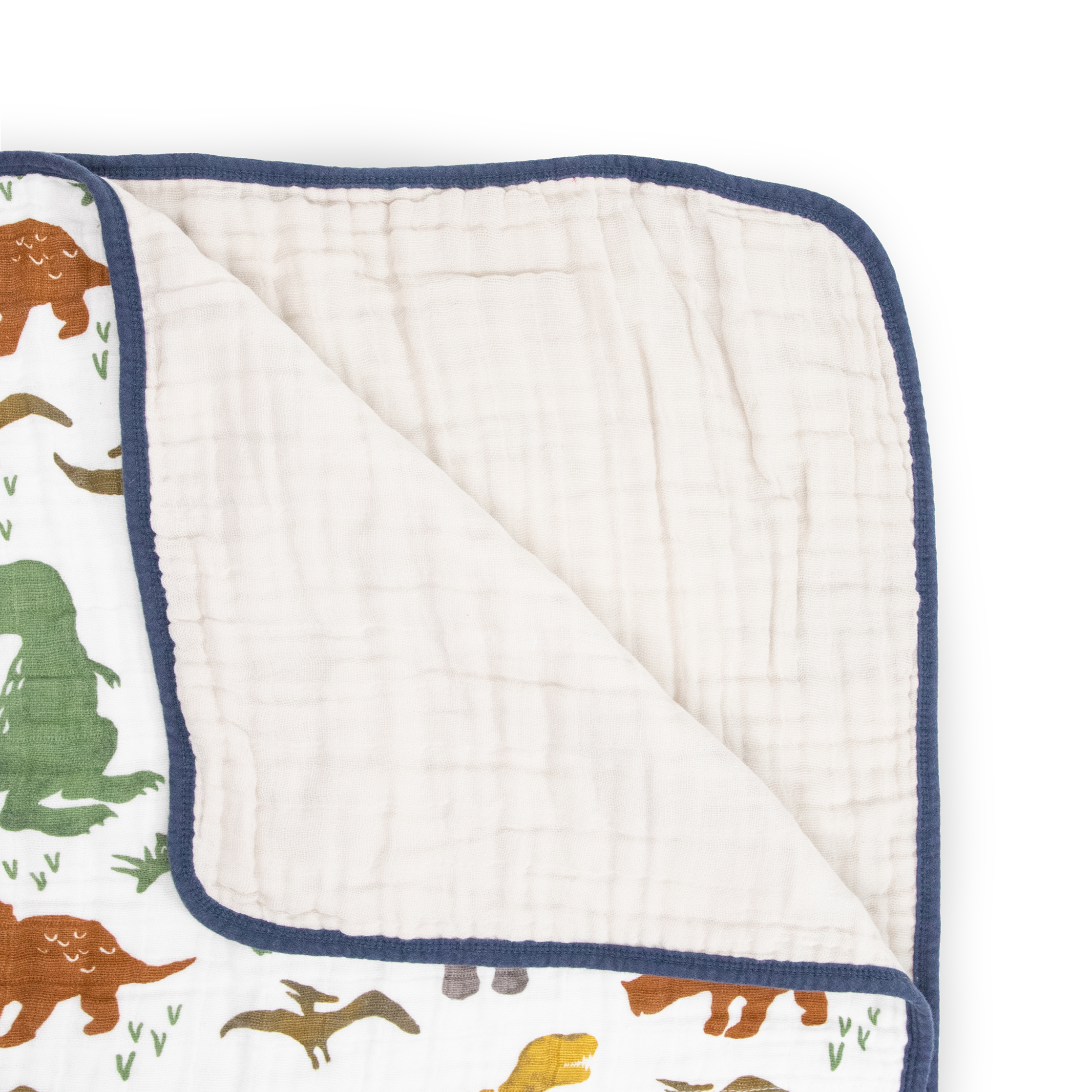Original Cotton Muslin Quilt - Dino Friends