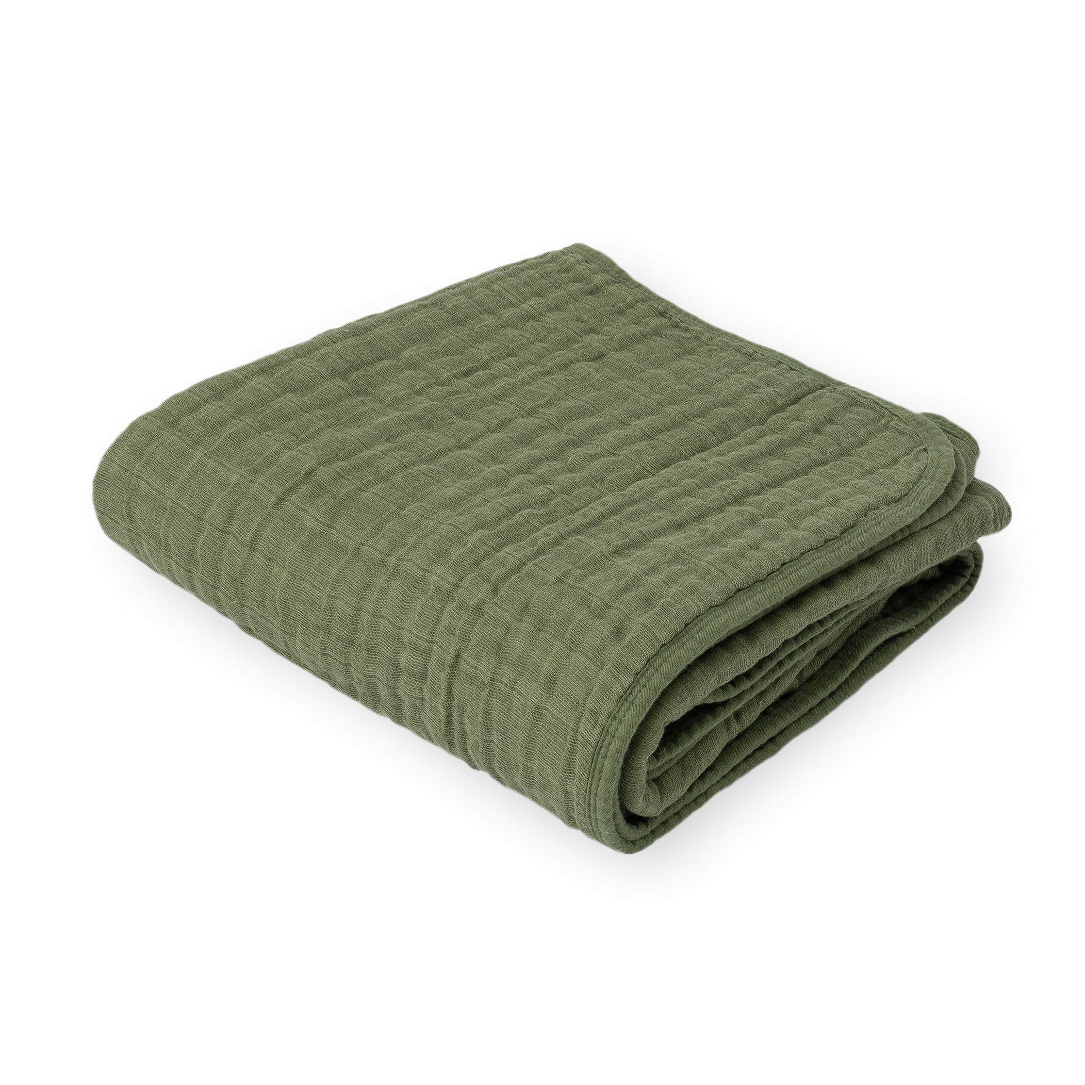 Original Cotton Muslin Quilt - Fern