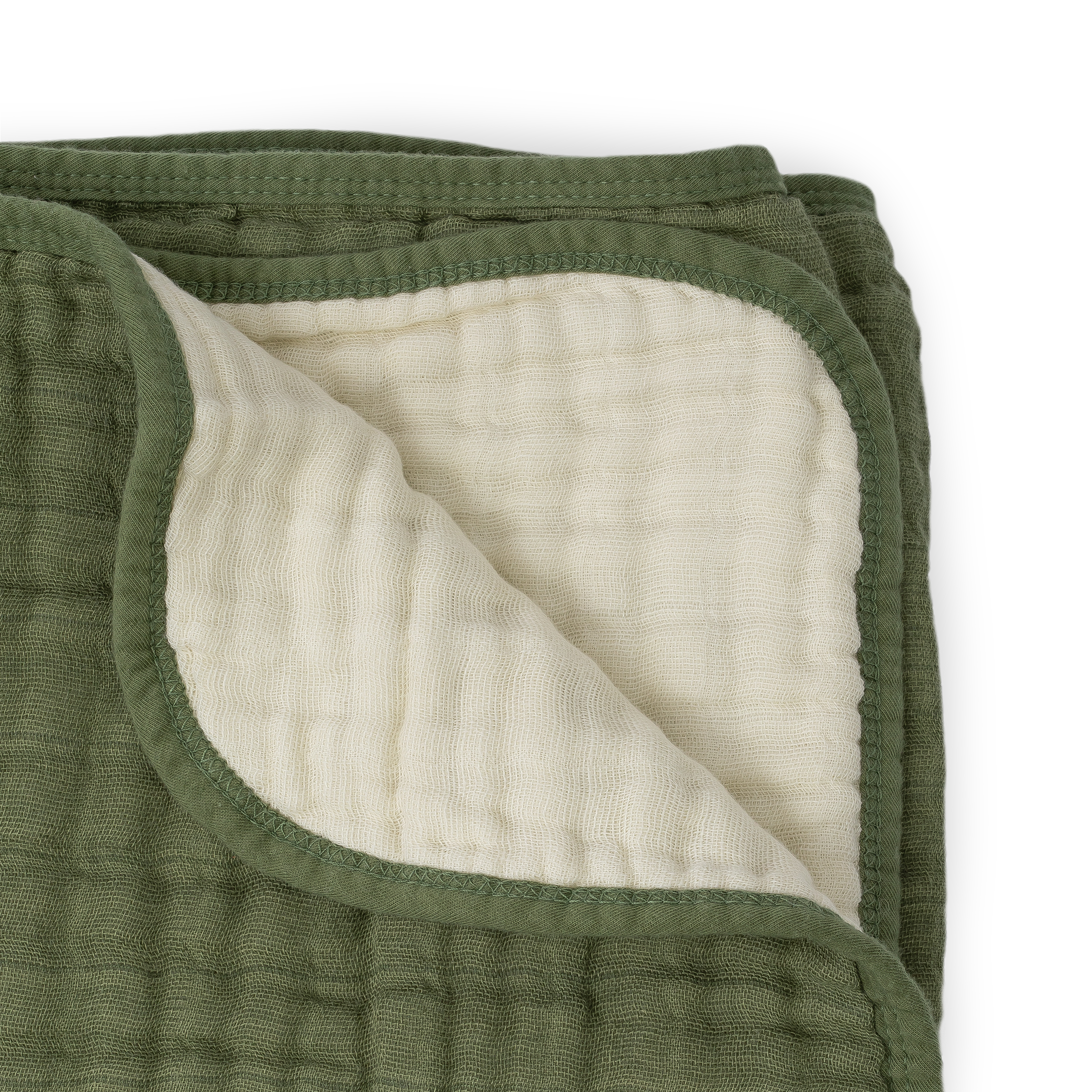 Original Cotton Muslin Quilt - Fern