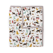 Cotton Muslin Quilted Throw - Woof