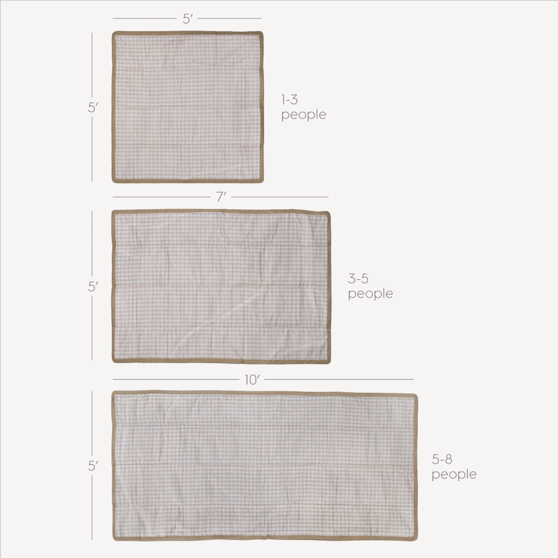 Outdoor Blanket - Navy Plaid