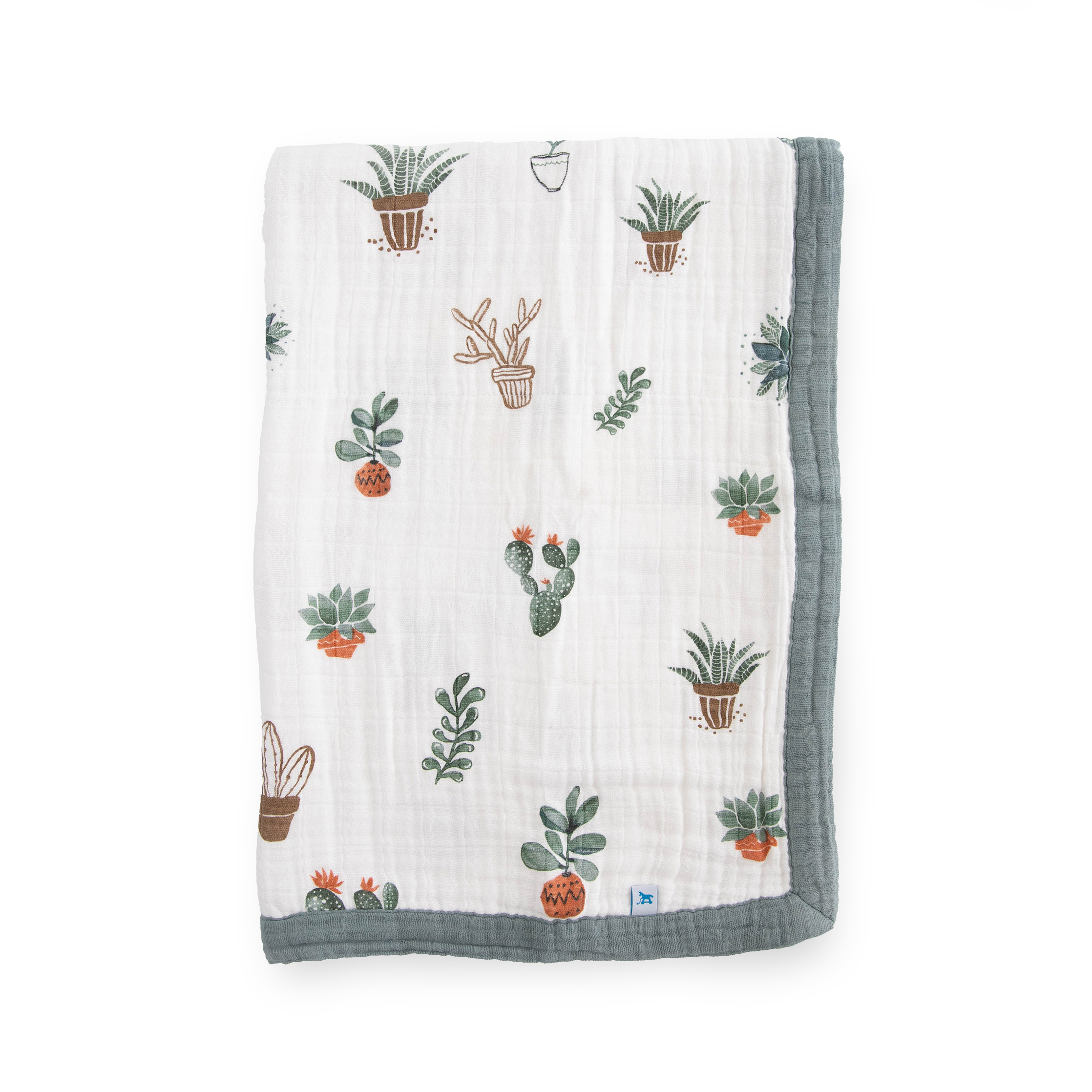 Cotton Muslin Baby Quilt - Prickle Pots