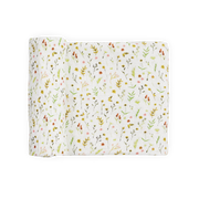 Organic Cotton Muslin Swaddle Blanket - Floral Field