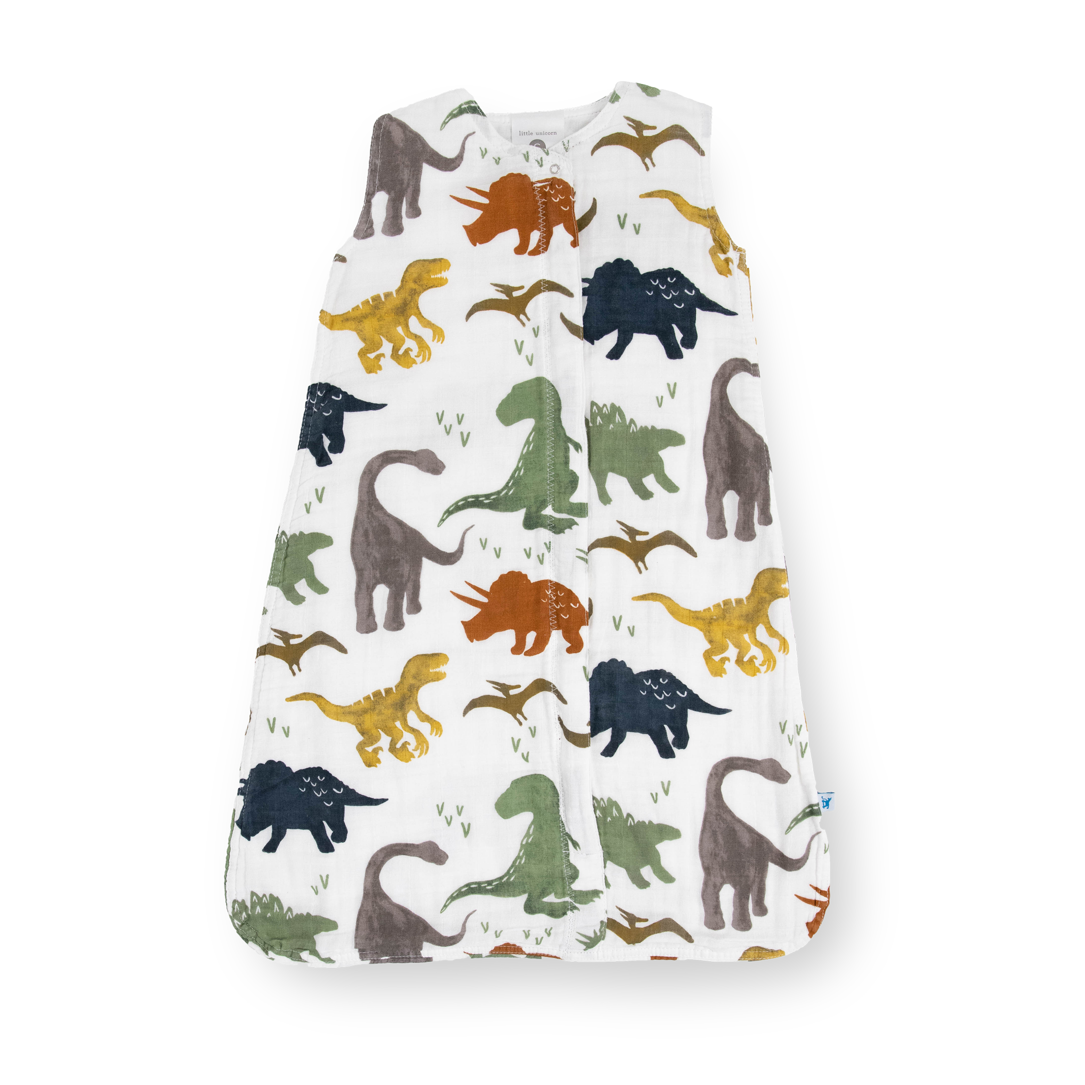 Cotton Muslin Sleep Bag - Dino Friends