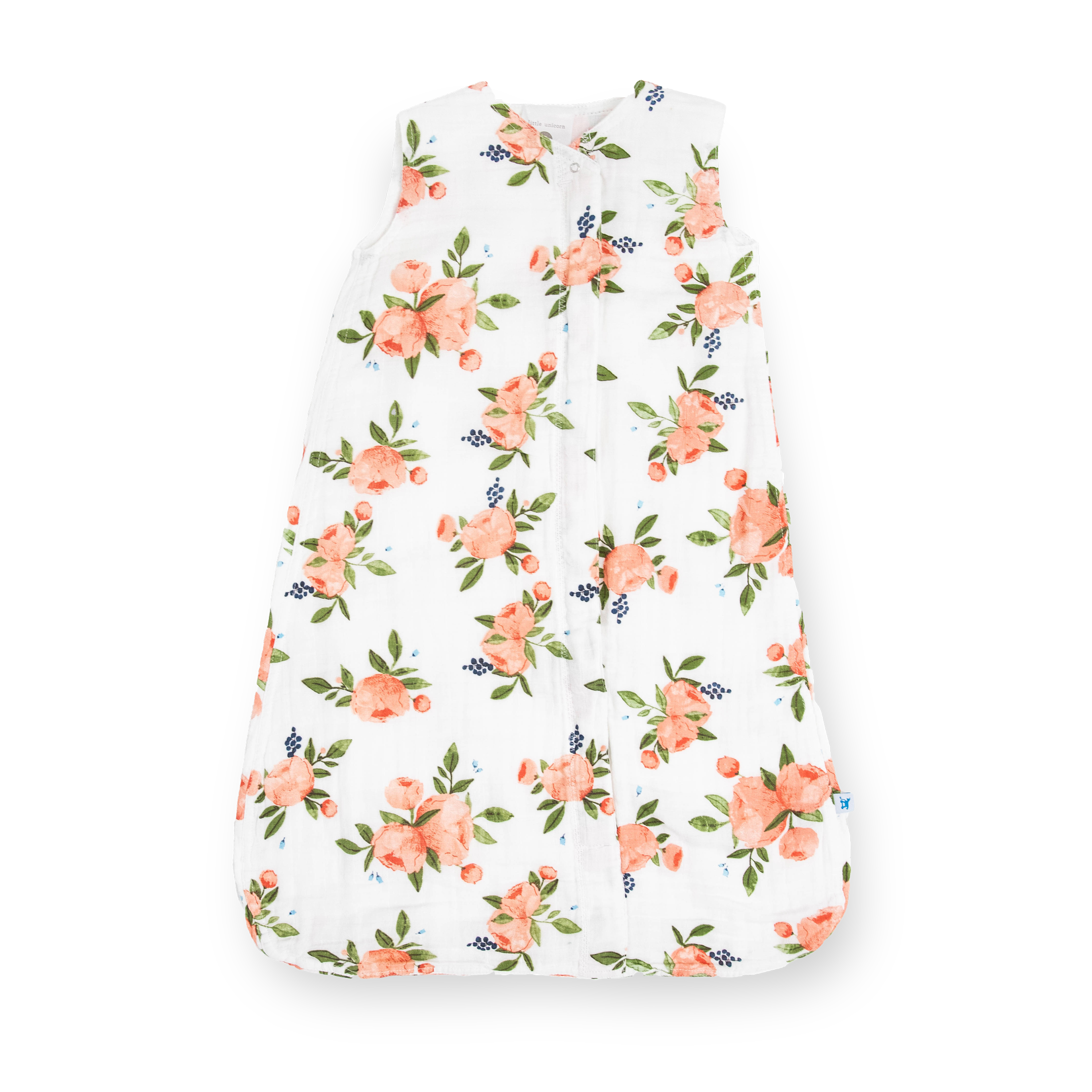 Cotton Muslin Sleep Bag - Watercolor Roses