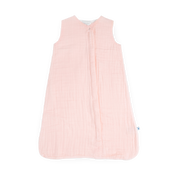 Cotton Muslin Sleep Bag - Light Pink