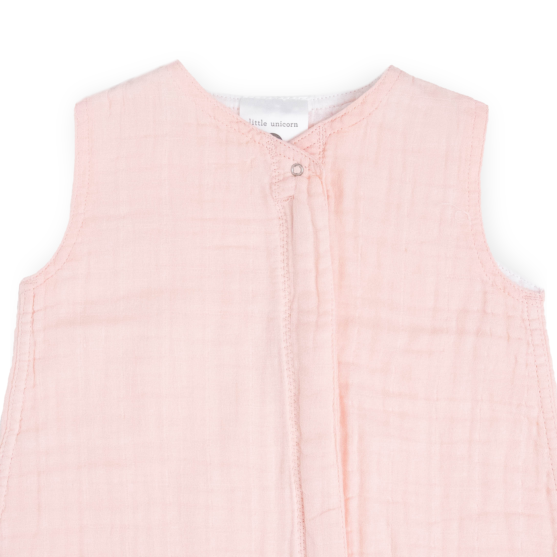 Cotton Muslin Sleep Bag - Light Pink