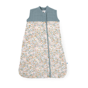 Cotton Muslin Quilted Sleep Bag - Pressed Petals