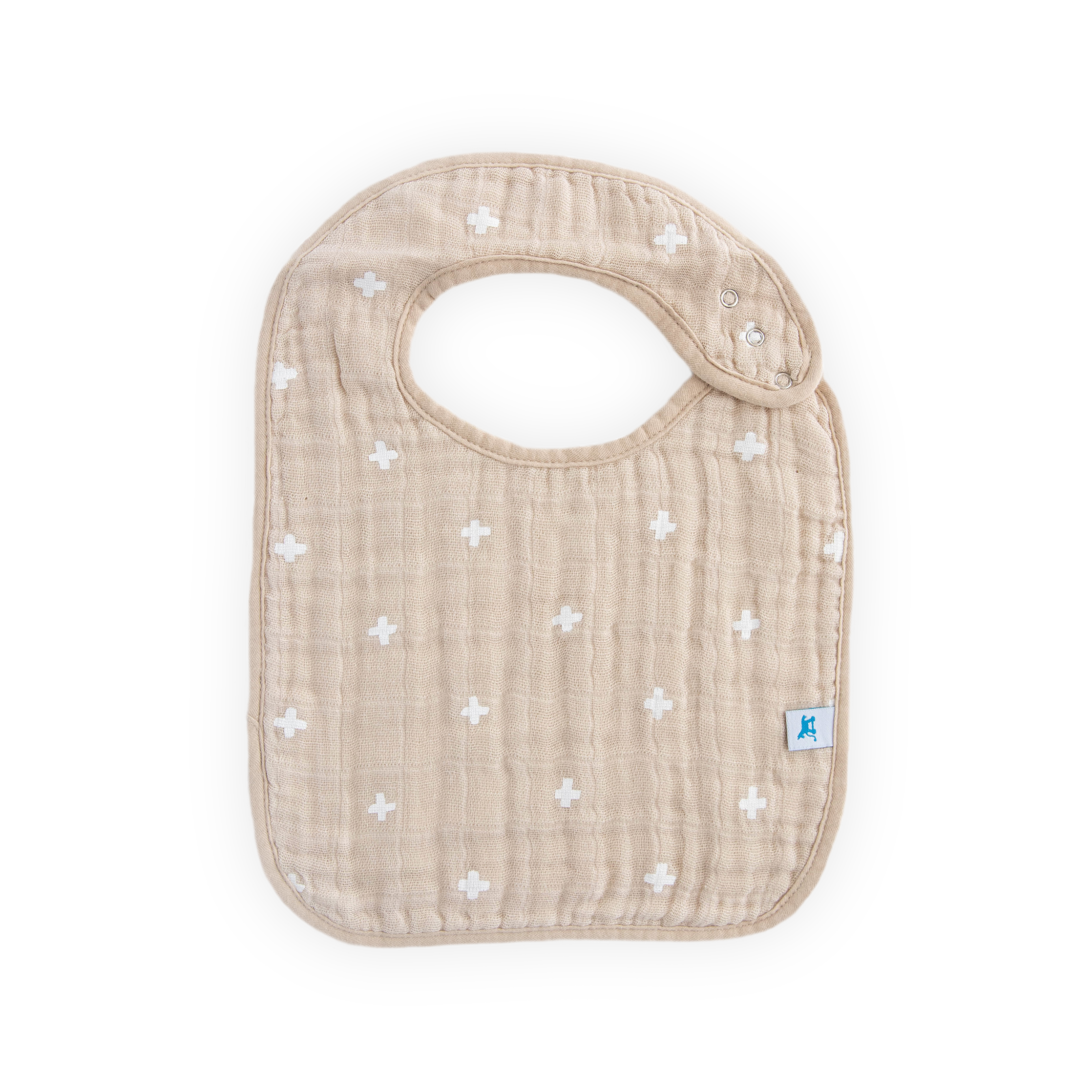 Cotton Muslin Classic Bib 3 Pack - Llama Llama