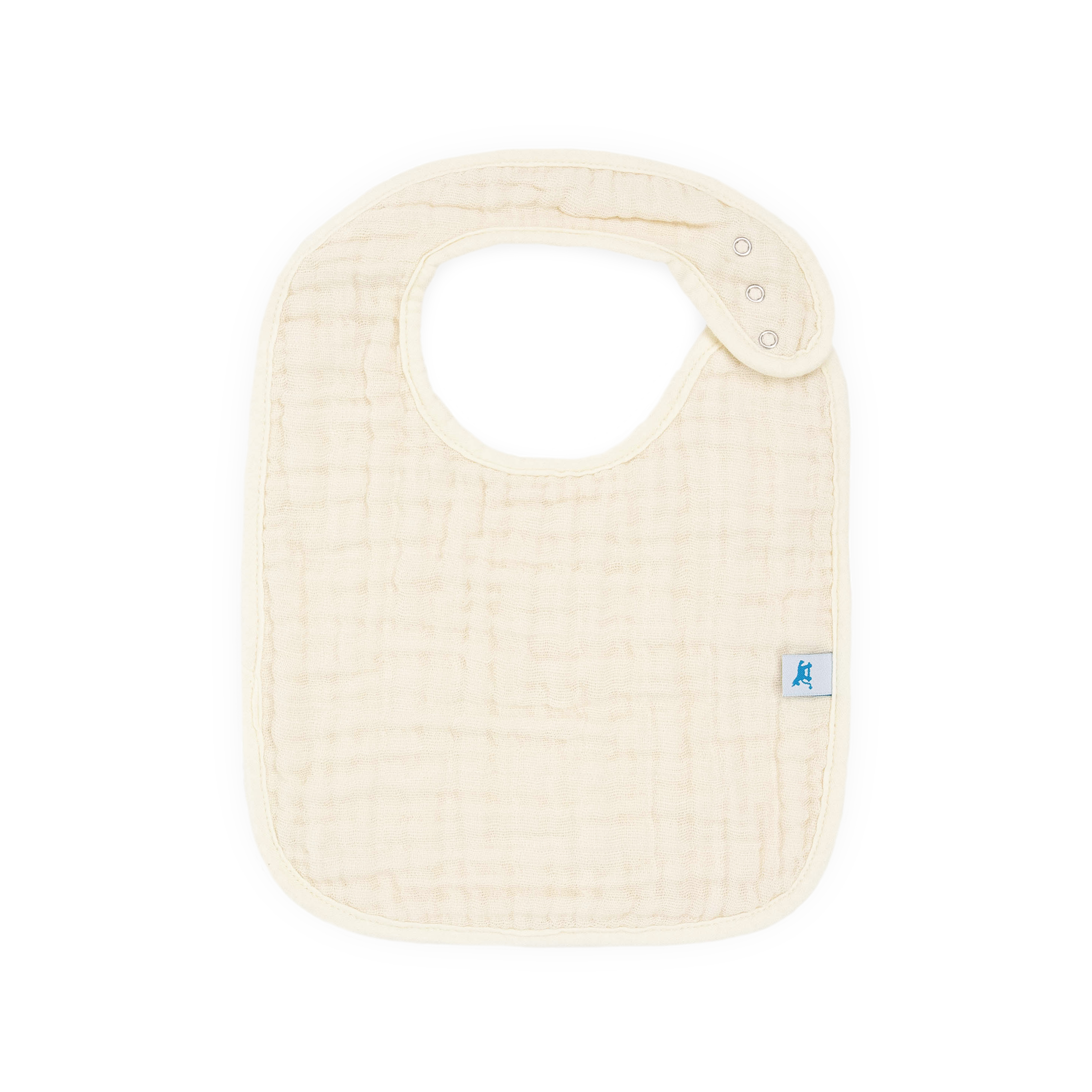 Cotton Muslin Classic Bib 3 Pack - Light Pink