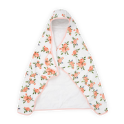Toddler Hooded Towel - Watercolor Roses