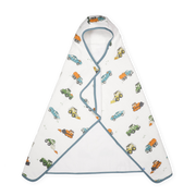 Toddler Hooded Towel - Work Trucks