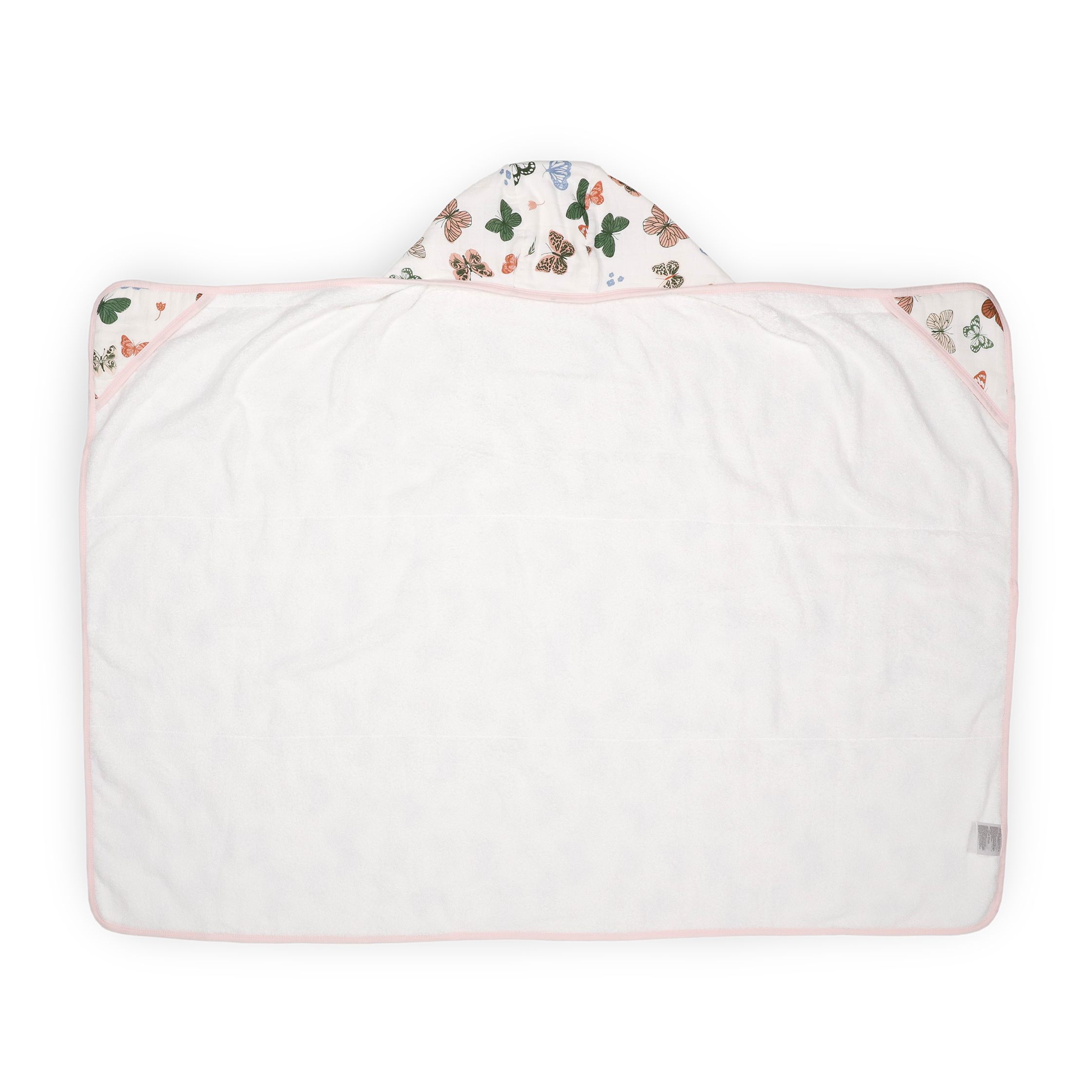 Toddler Hooded Towel - Butterflies