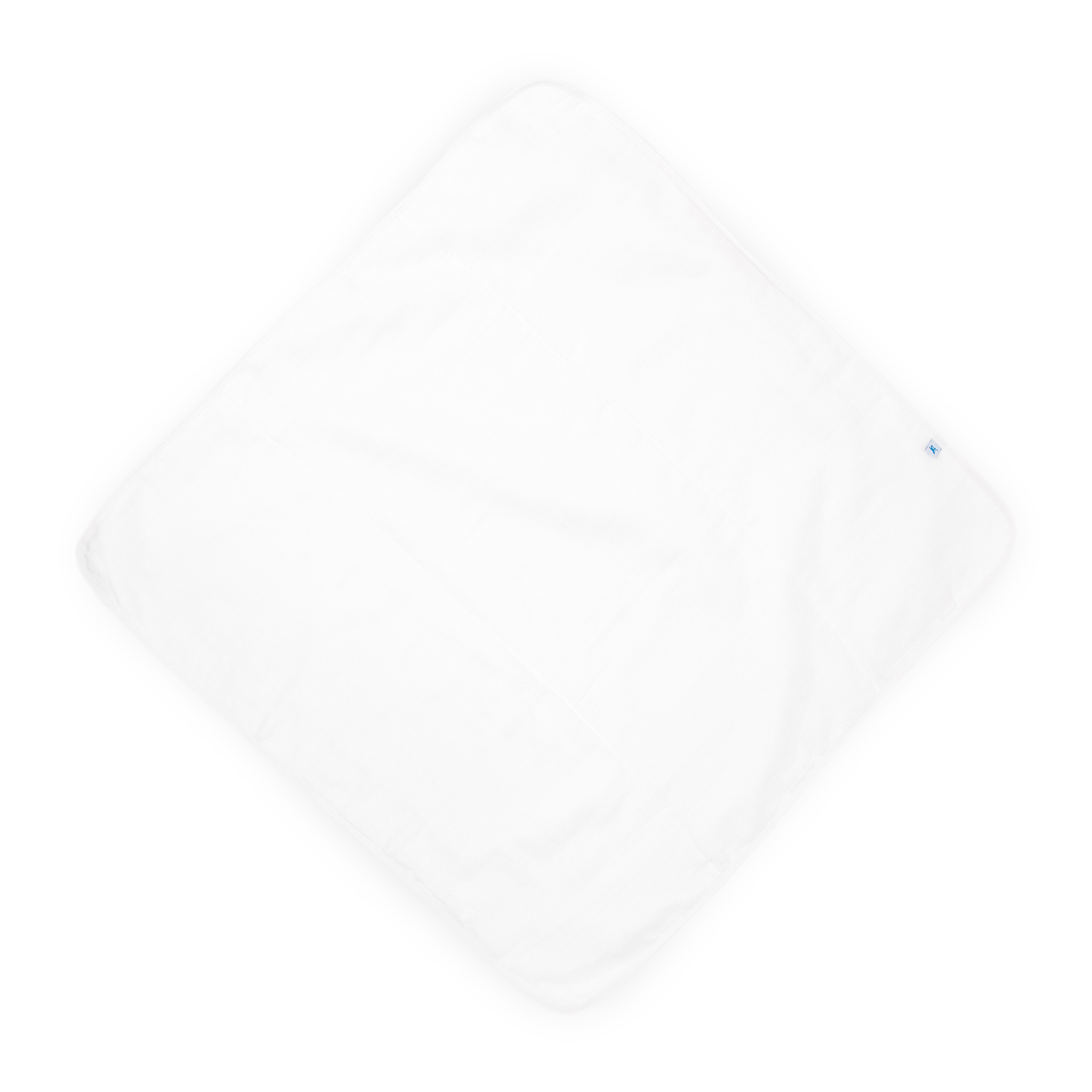 Infant Hooded Towel - White