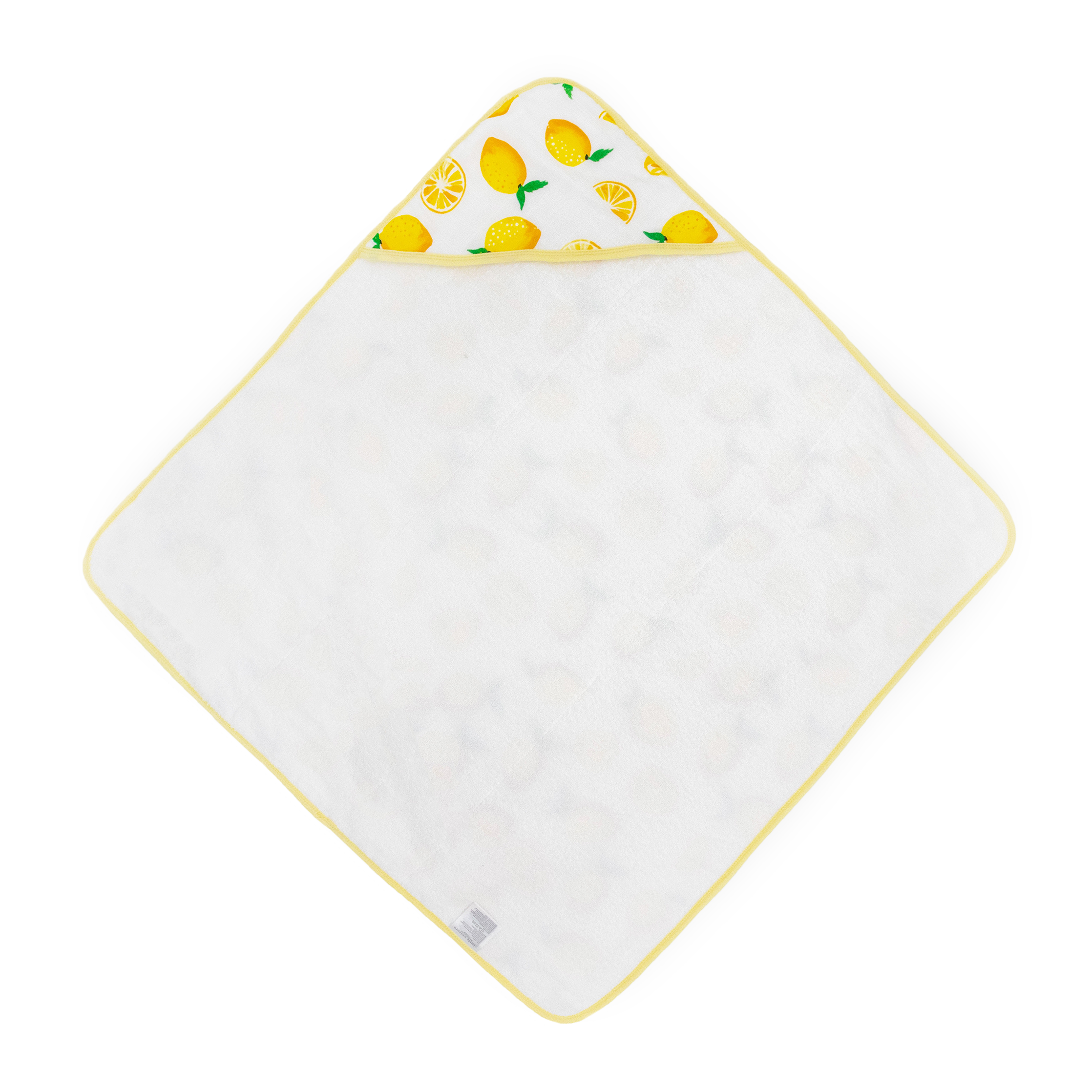 Infant Hooded Towel - Lemon