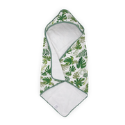 Infant Hooded Towel - Tropical Leaf