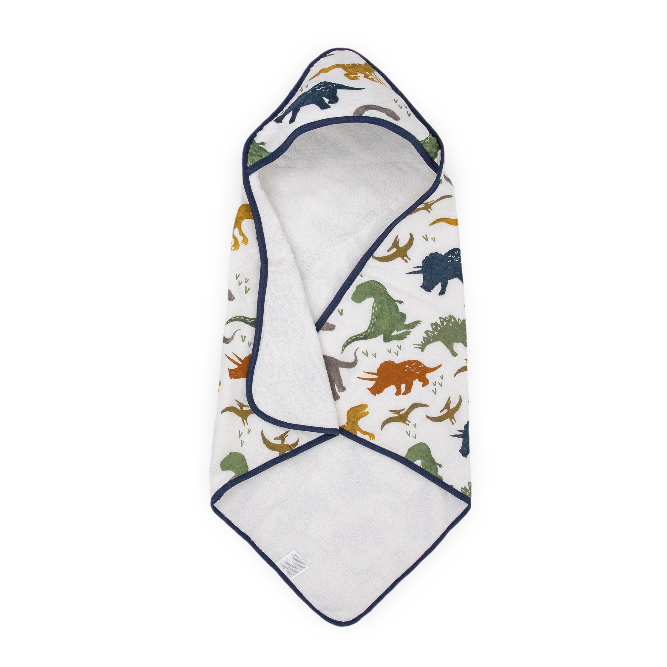 Infant Hooded Towel - Dino Friends