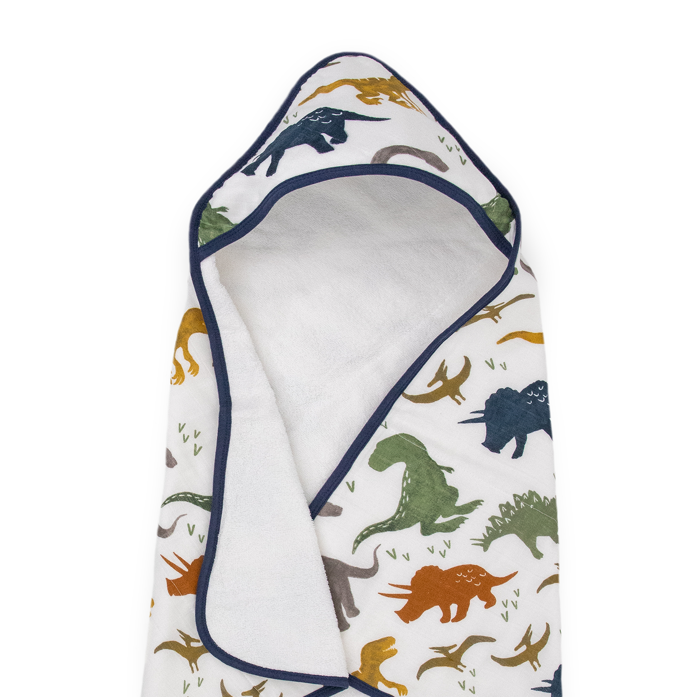 Infant Hooded Towel - Dino Friends