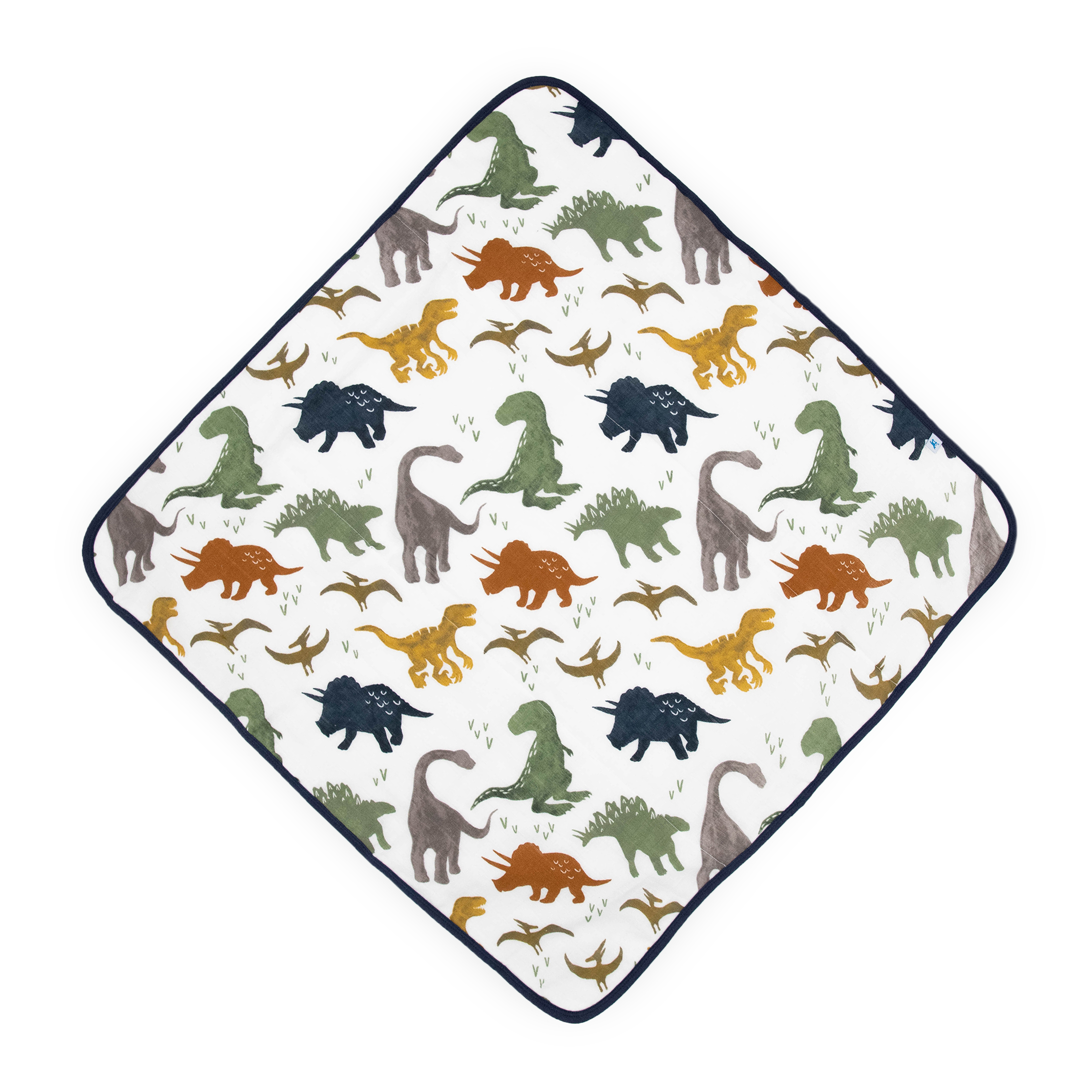 Infant Hooded Towel - Dino Friends