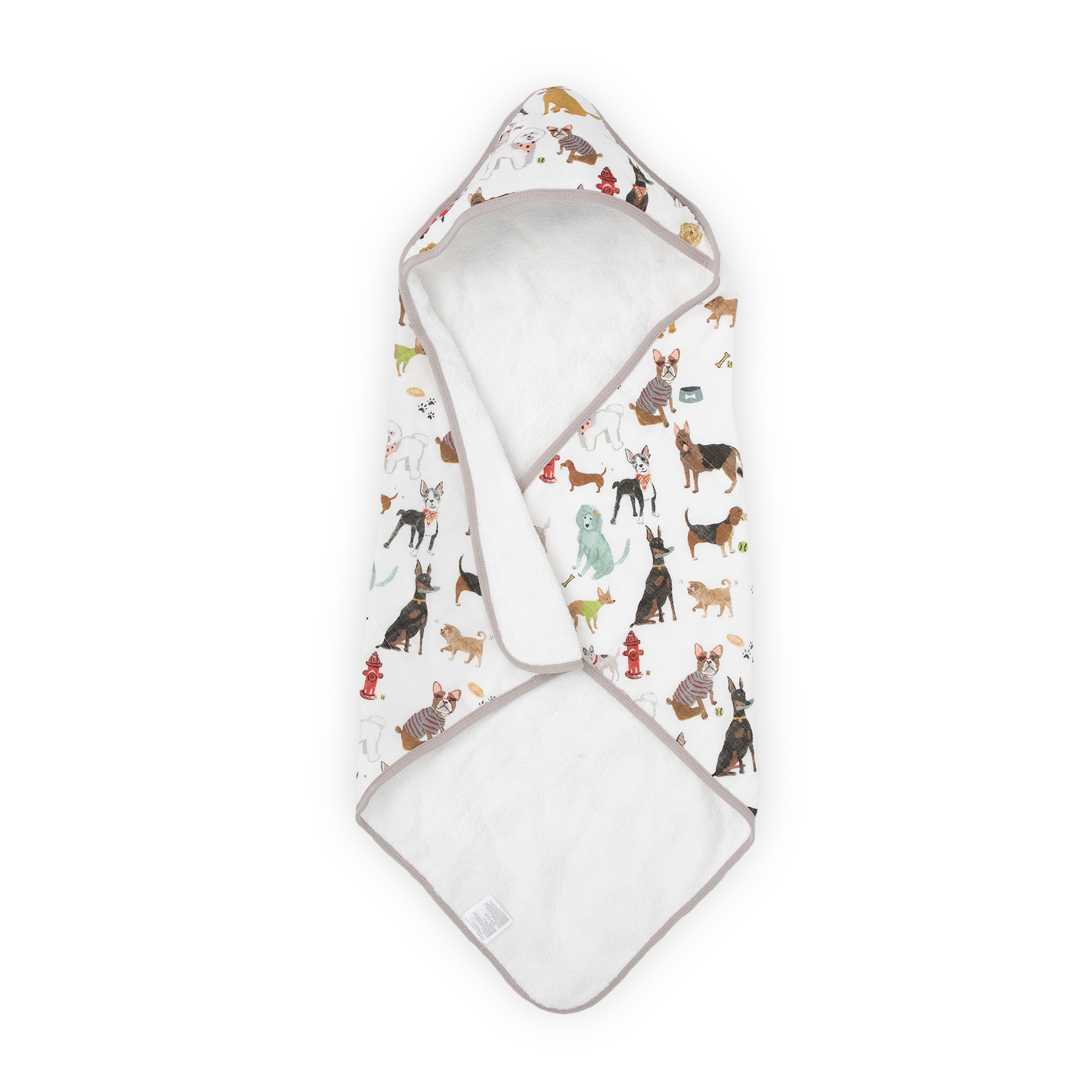 Infant Hooded Towel - Woof