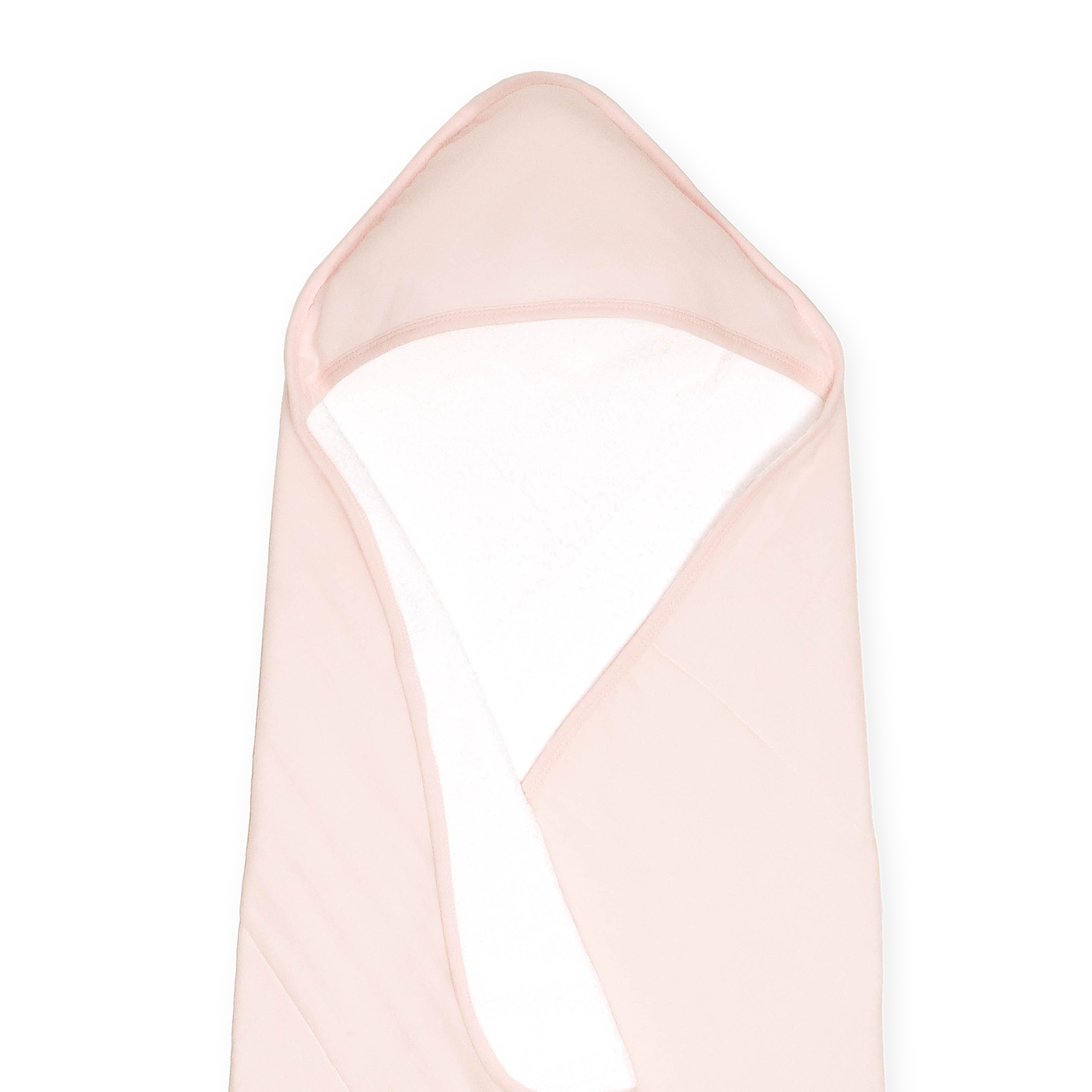 Infant Hooded Towel - Light Pink