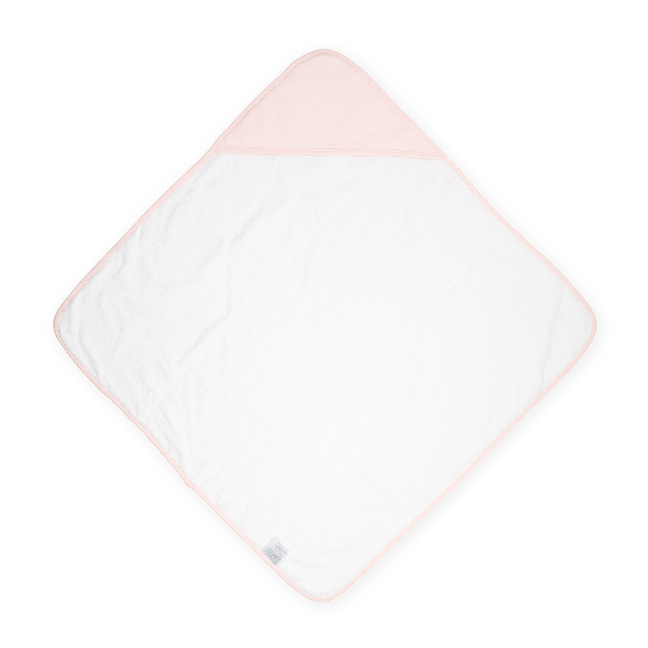 Infant Hooded Towel - Light Pink