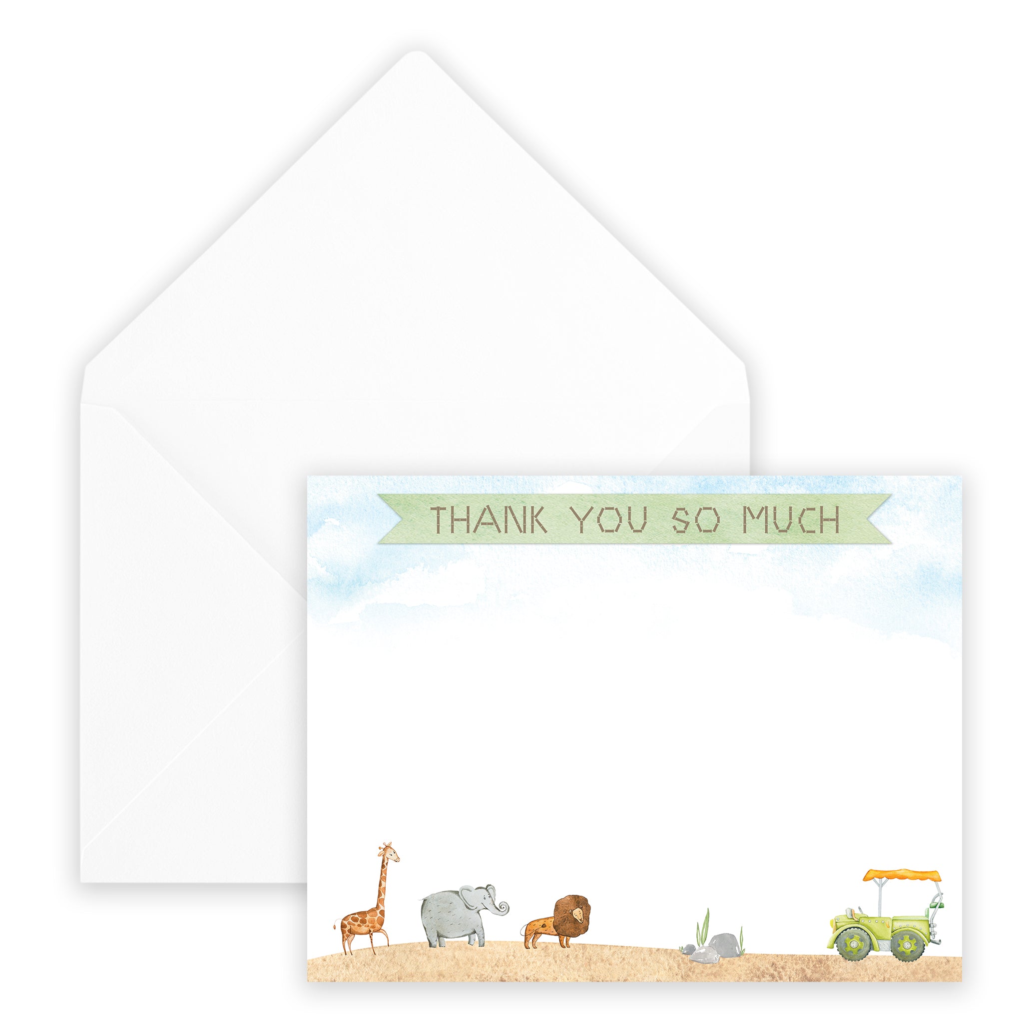 Safari Thank You Note