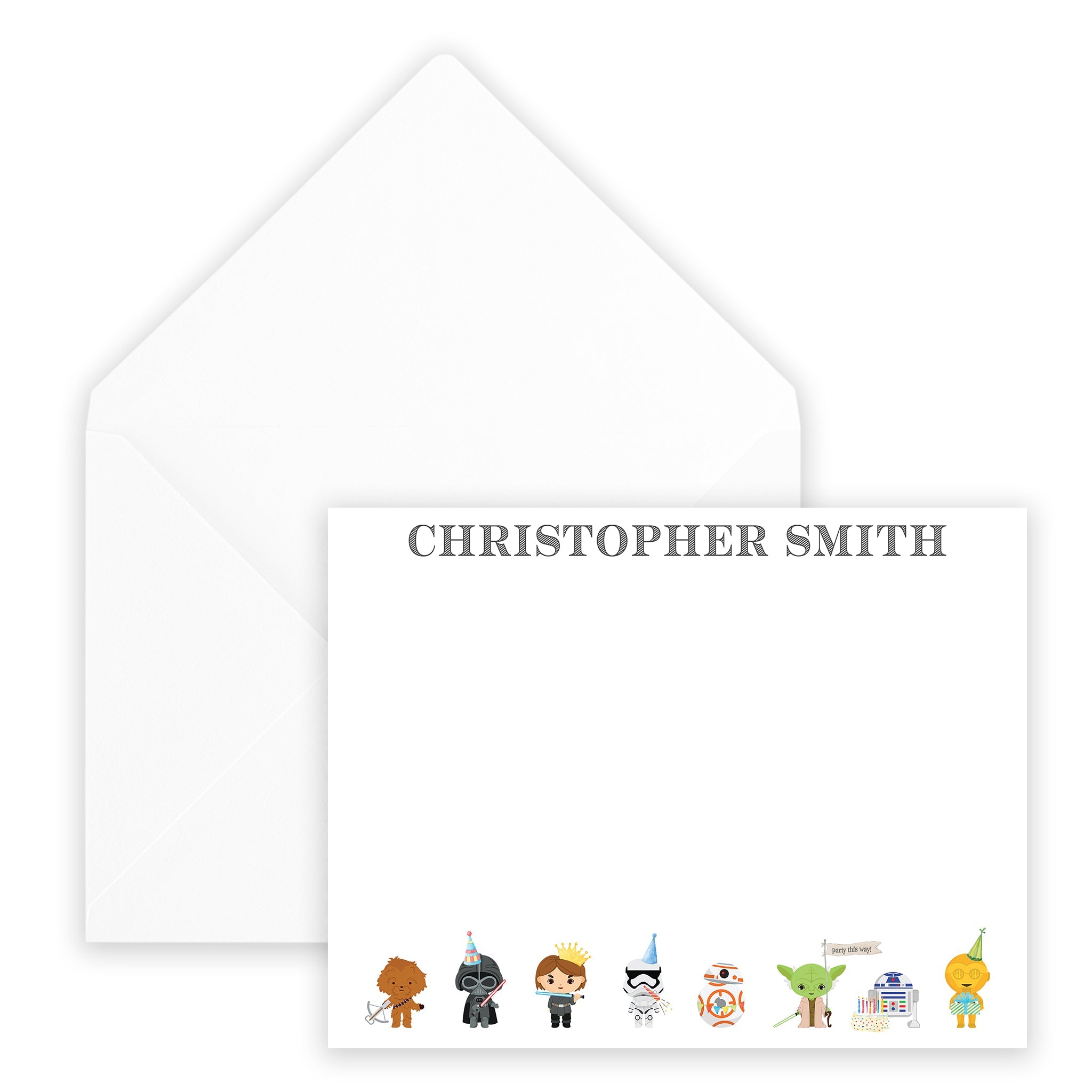 Young Jedi Notecard