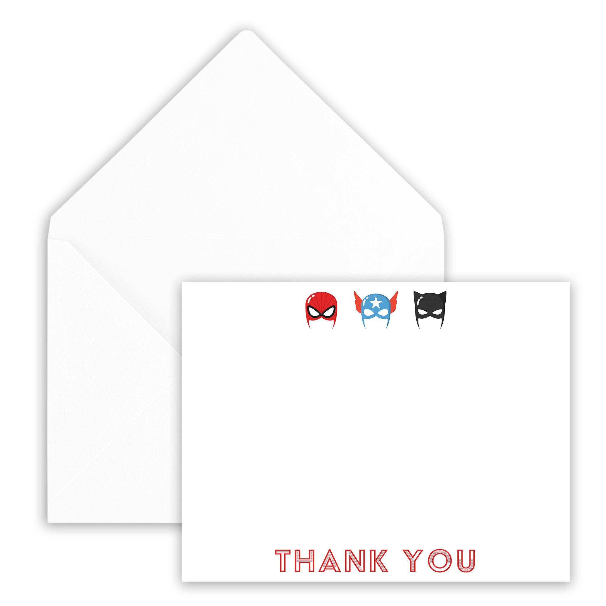 Superhero Thank You Note