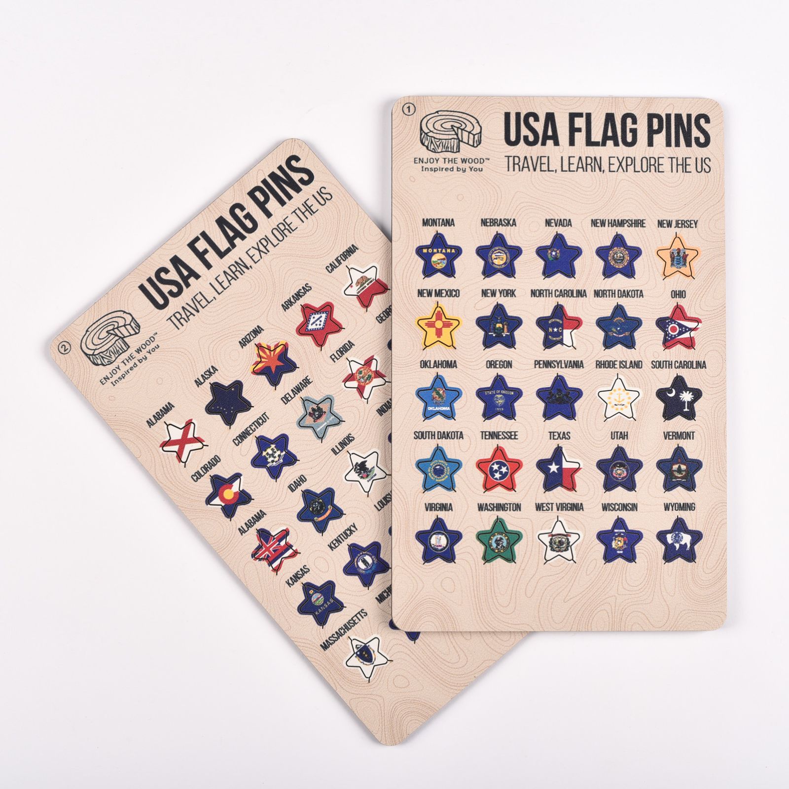 Us Flag Sticky Pins