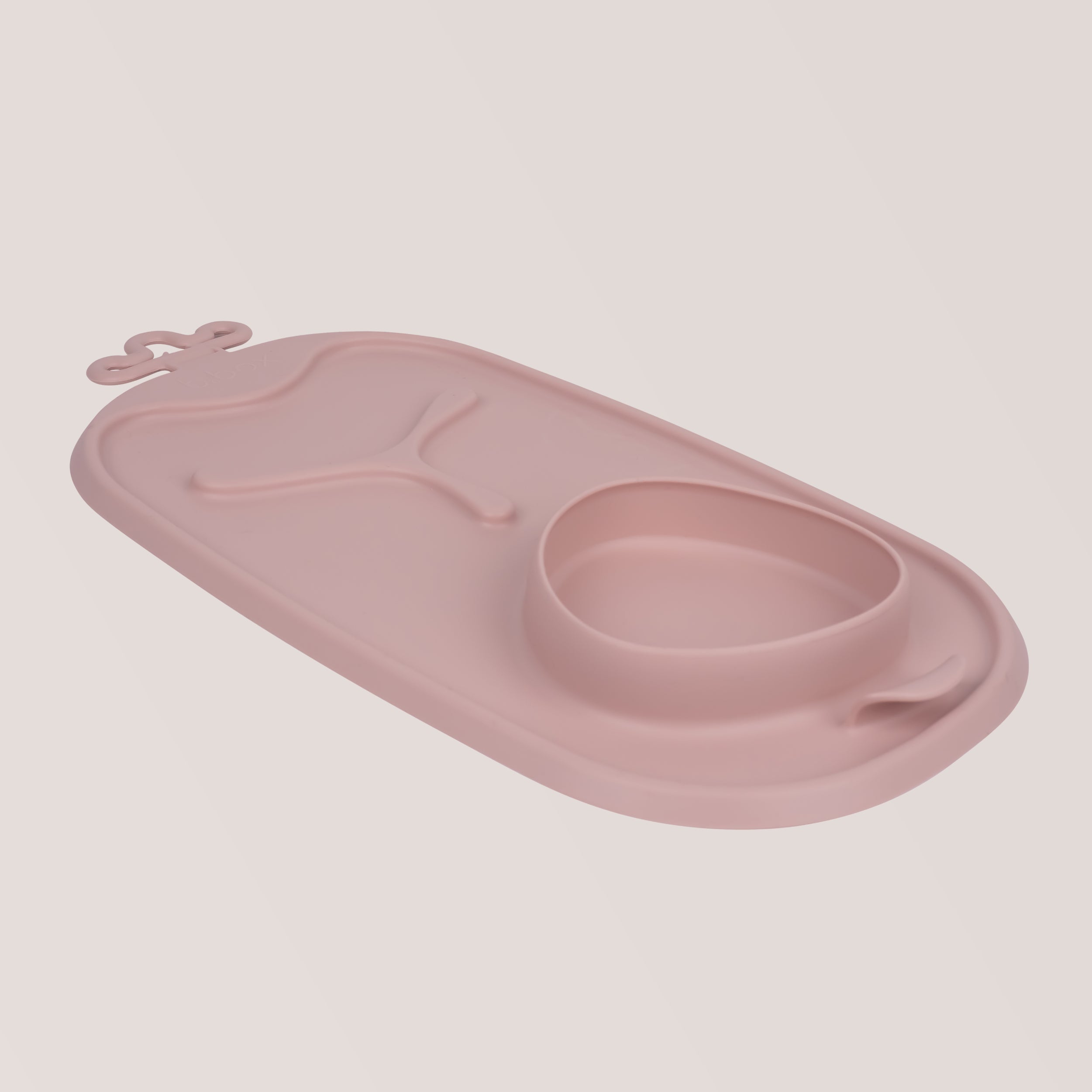 Roll + Go Mealtime Mat - Blush