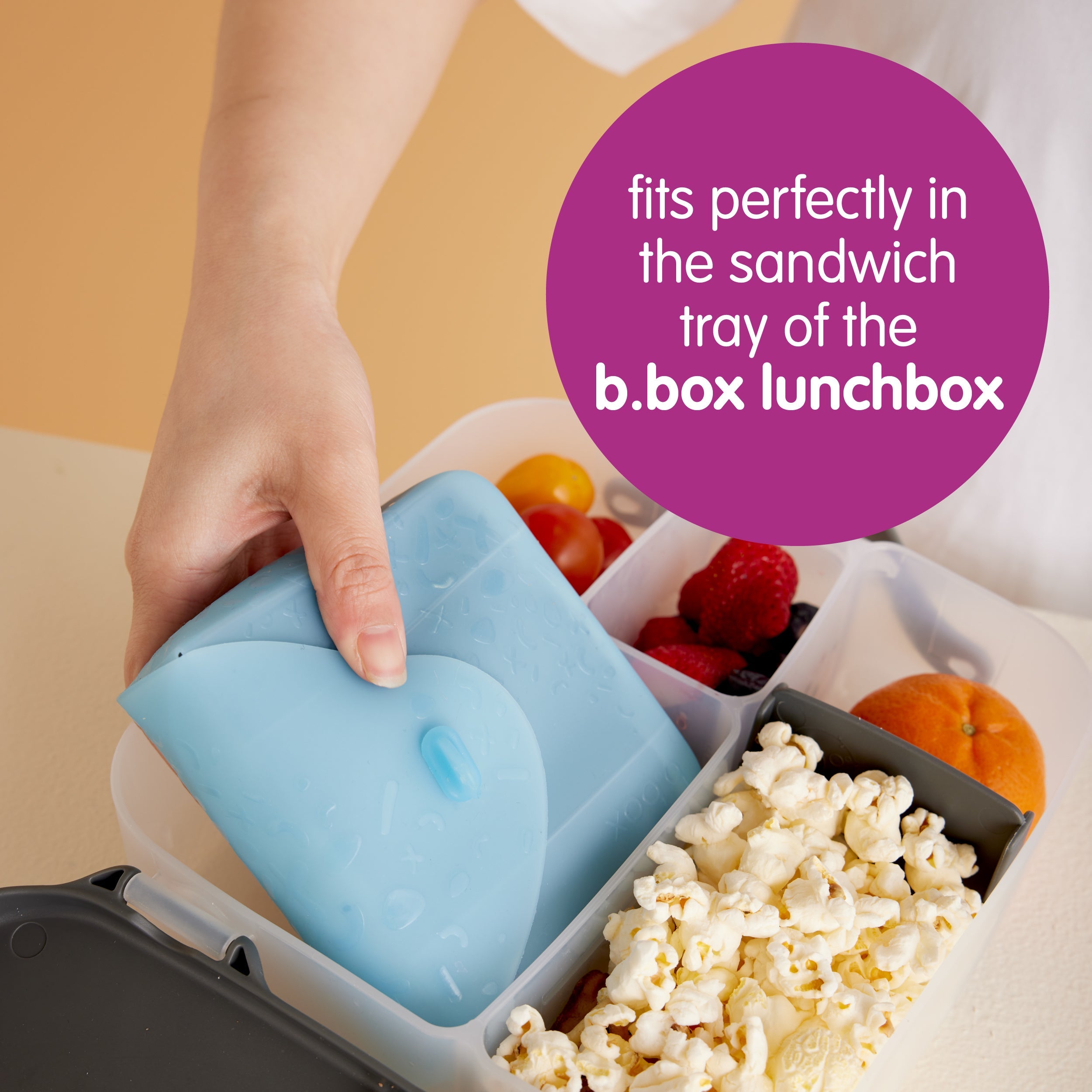 Silicone Lunch Pocket - Ocean