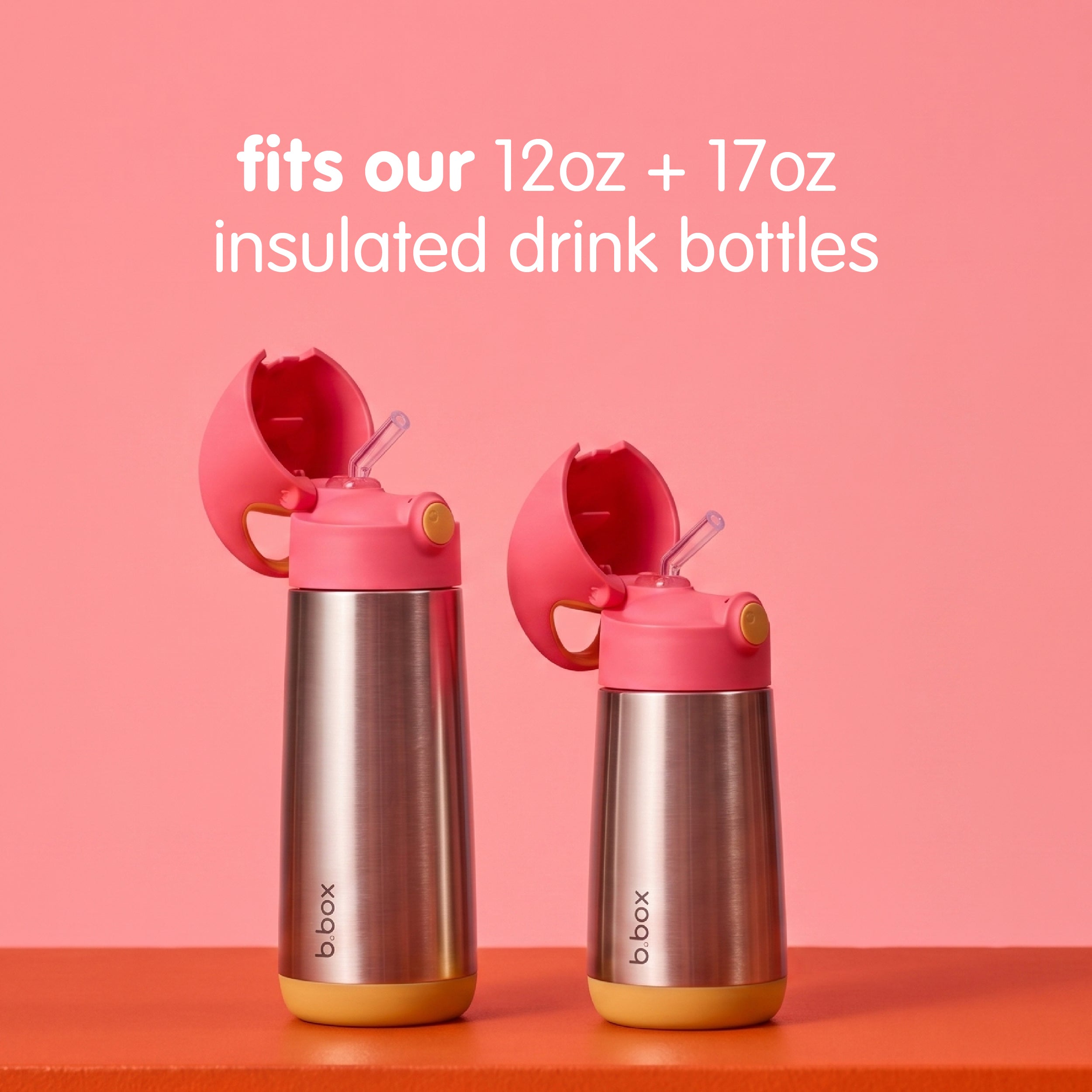 Insulated Drink Bottle 2pk Replacement Straw Tops