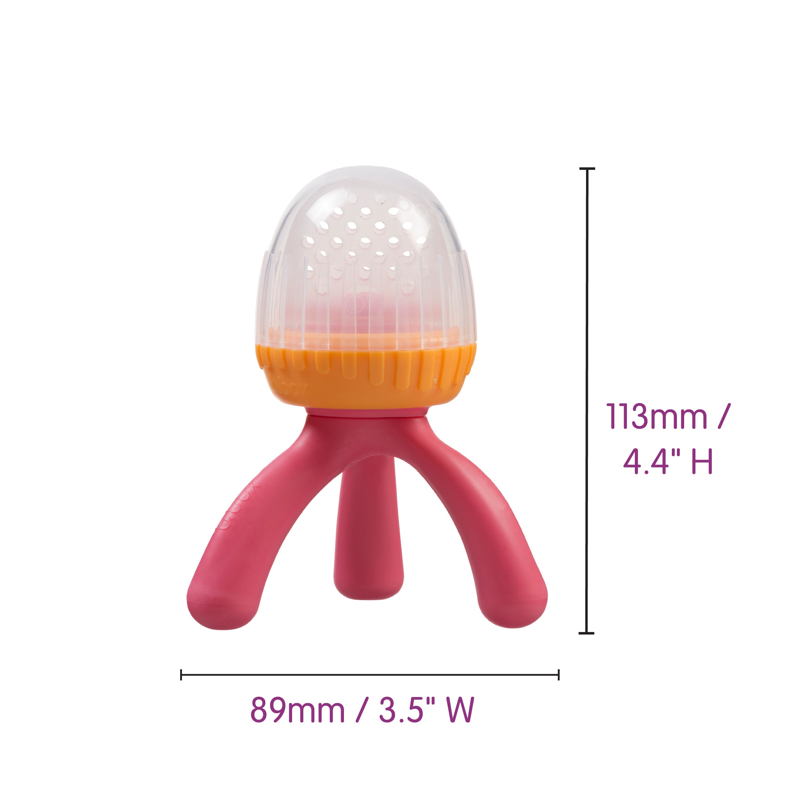 Silicone Fresh Food Feeder - Lullaby Blue
