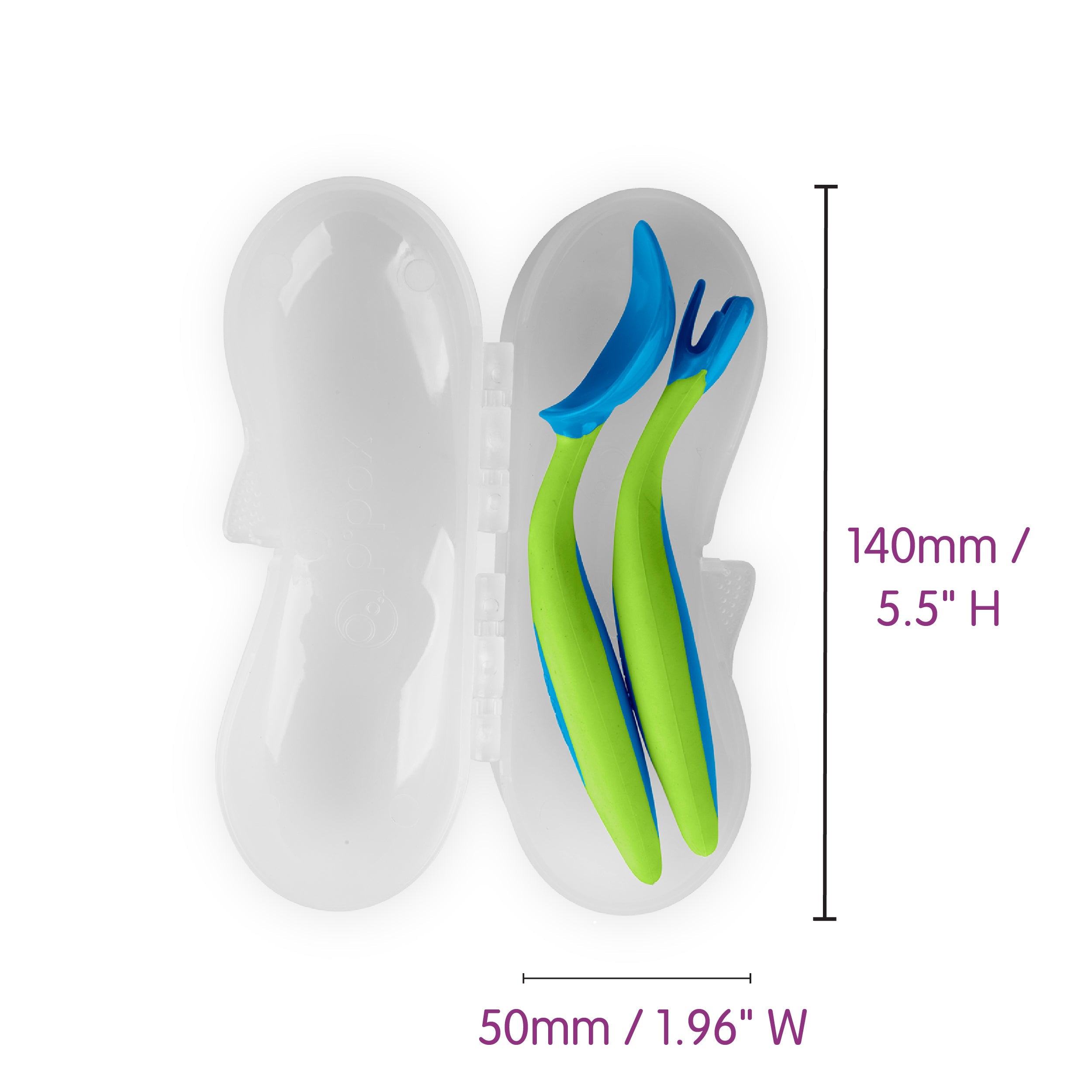 Toddler Cutlery Set - Passion Splash
