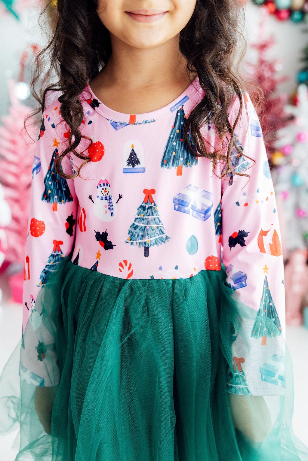 Under The Tree L/s Tutu Dress